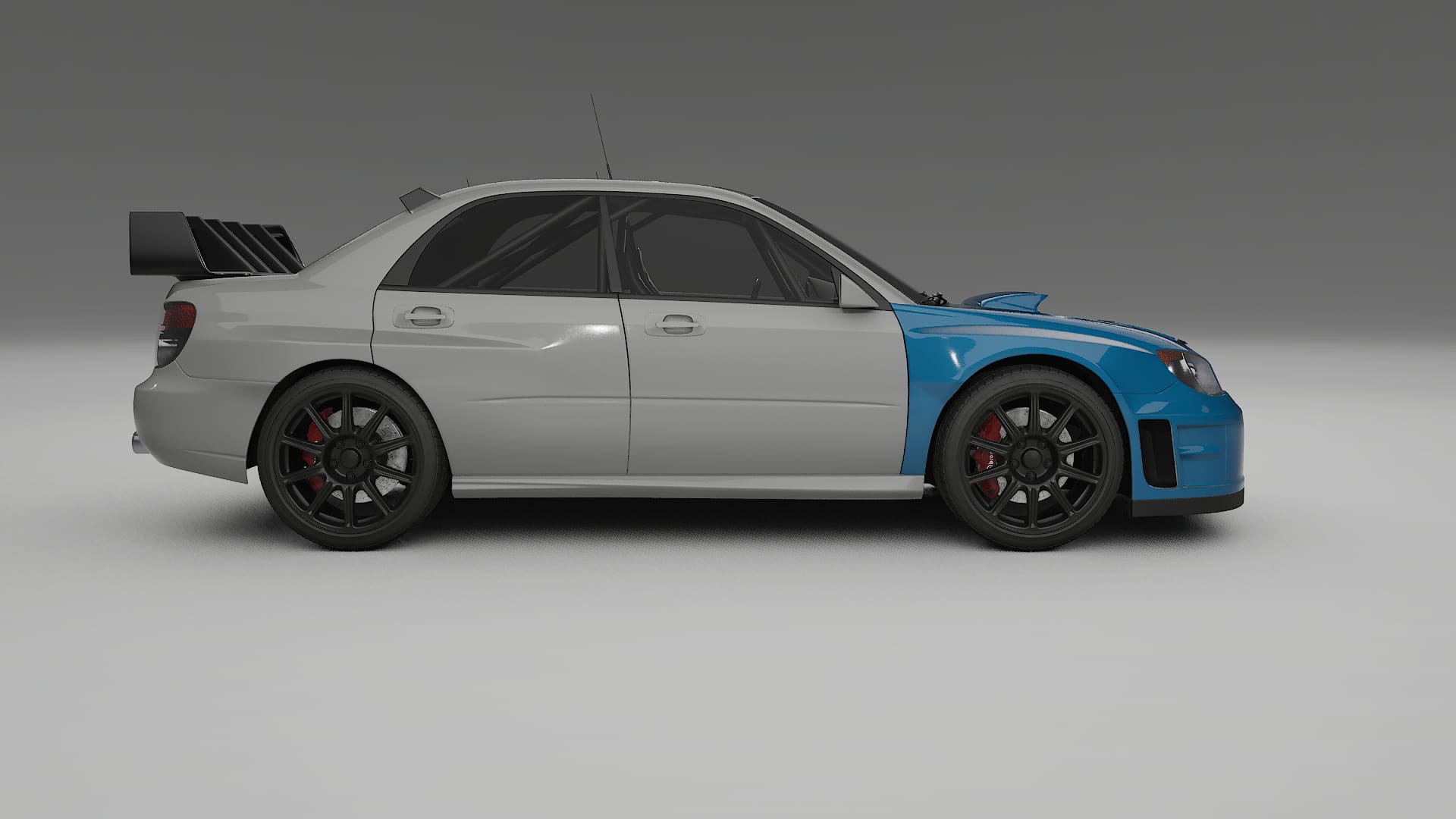 Subaru Impreza WRC GD Paint Protection Film | CrystalGuard TPU PPF Front Kit