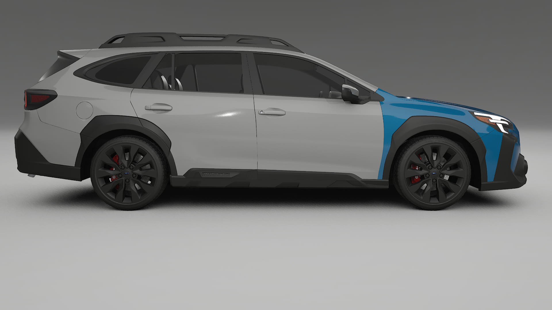 Subaru Outback VI BS facelift LCI Paint Protection Film | CrystalGuard TPU PPF Front Kit 2