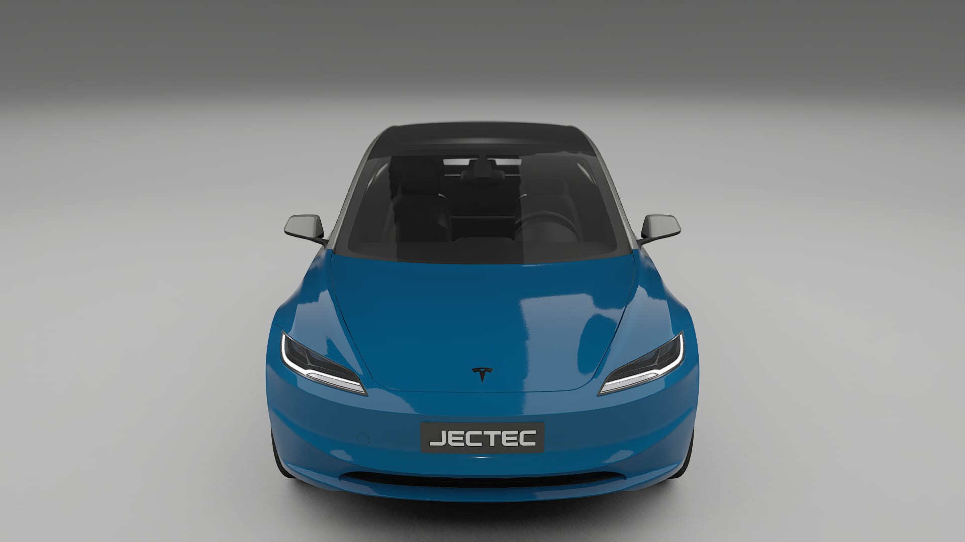 Tesla Model3 Highland Lackschutzfolie | CrystalGuard Transparente TPU PPF Frontschutz Kit