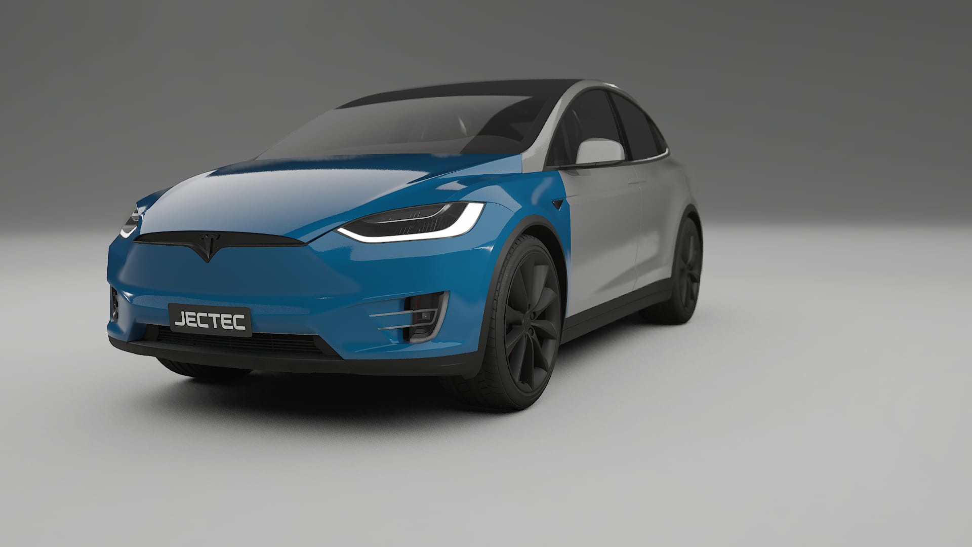 Tesla Model-X Lackschutzfolie | CrystalGuard Transparente TPU PPF Frontschutz Kit