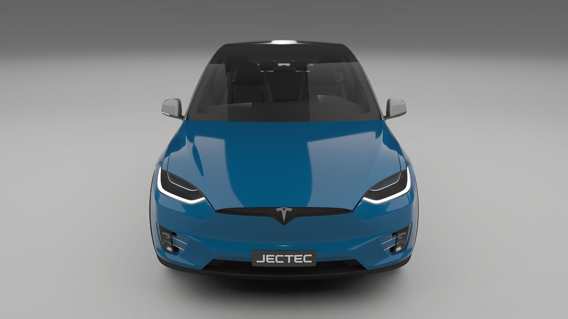 Tesla Model-X Lackschutzfolie | CrystalGuard Transparente TPU PPF Frontschutz Kit