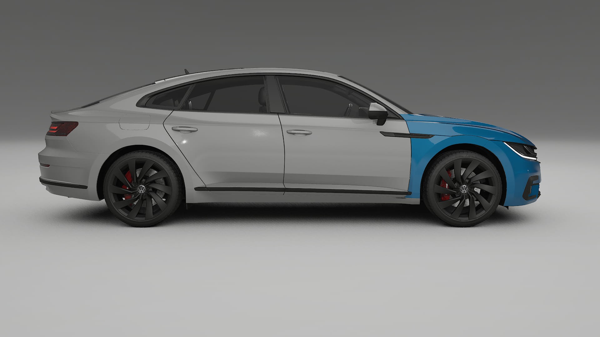 VW Arteon R 3H prefacelift pre-LCI Paint Protection Film | CrystalGuard TPU PPF Front Kit 2