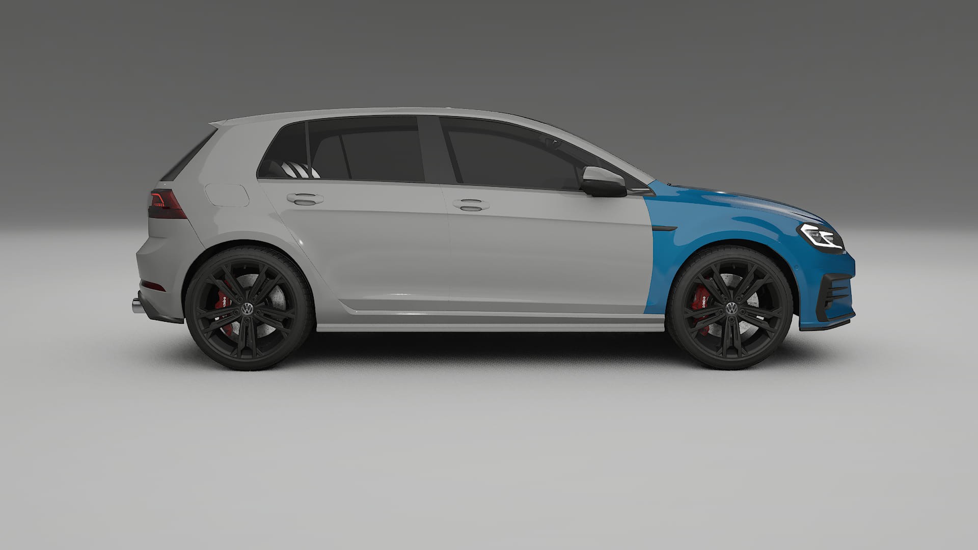 VW Golf Mk7 Paint Protection Film | CrystalGuard TPU PPF Front Kit 2