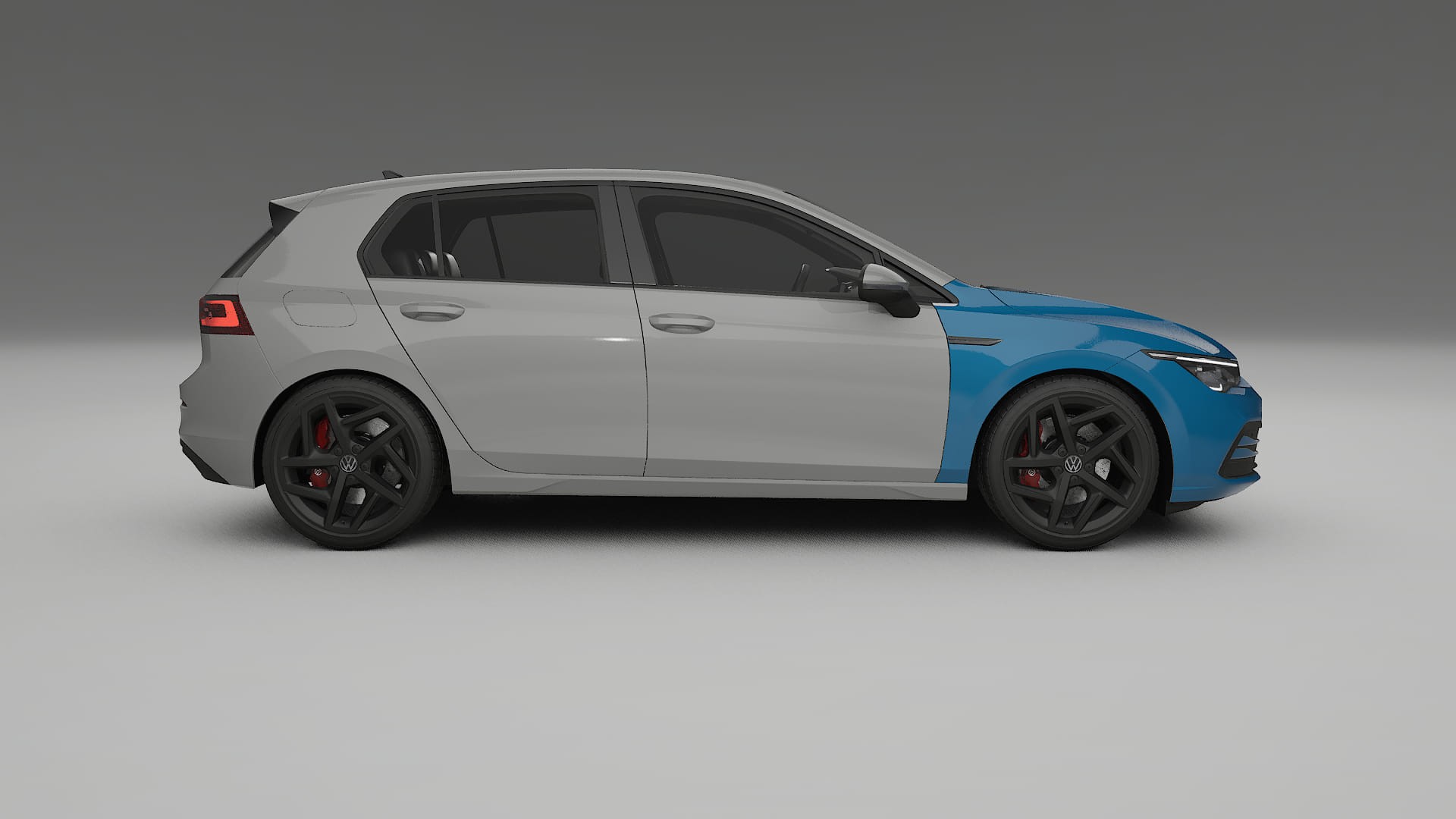 VW Golf Mk8 Paint Protection Film | CrystalGuard TPU PPF Front Kit 2