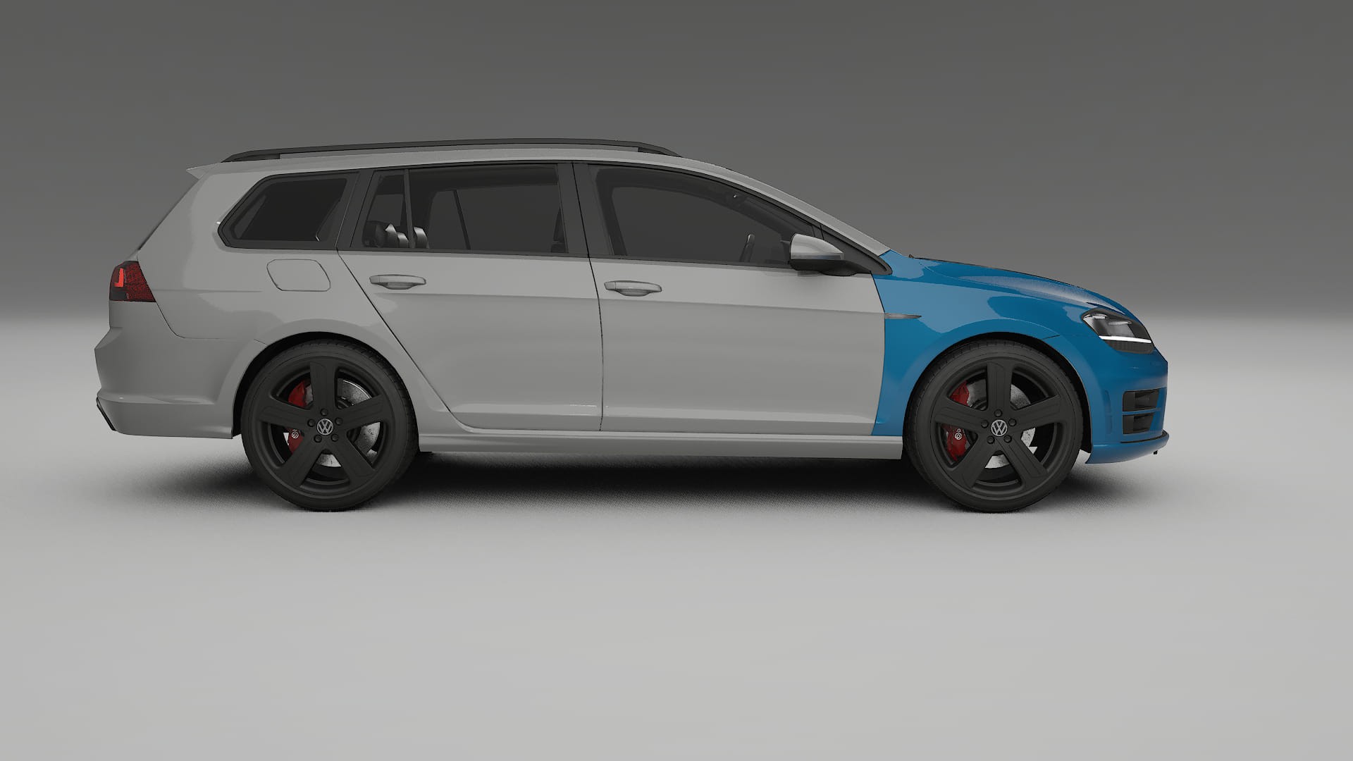 VW Golf Variant Mk7 Paint Protection Film | CrystalGuard TPU PPF Front Kit 2