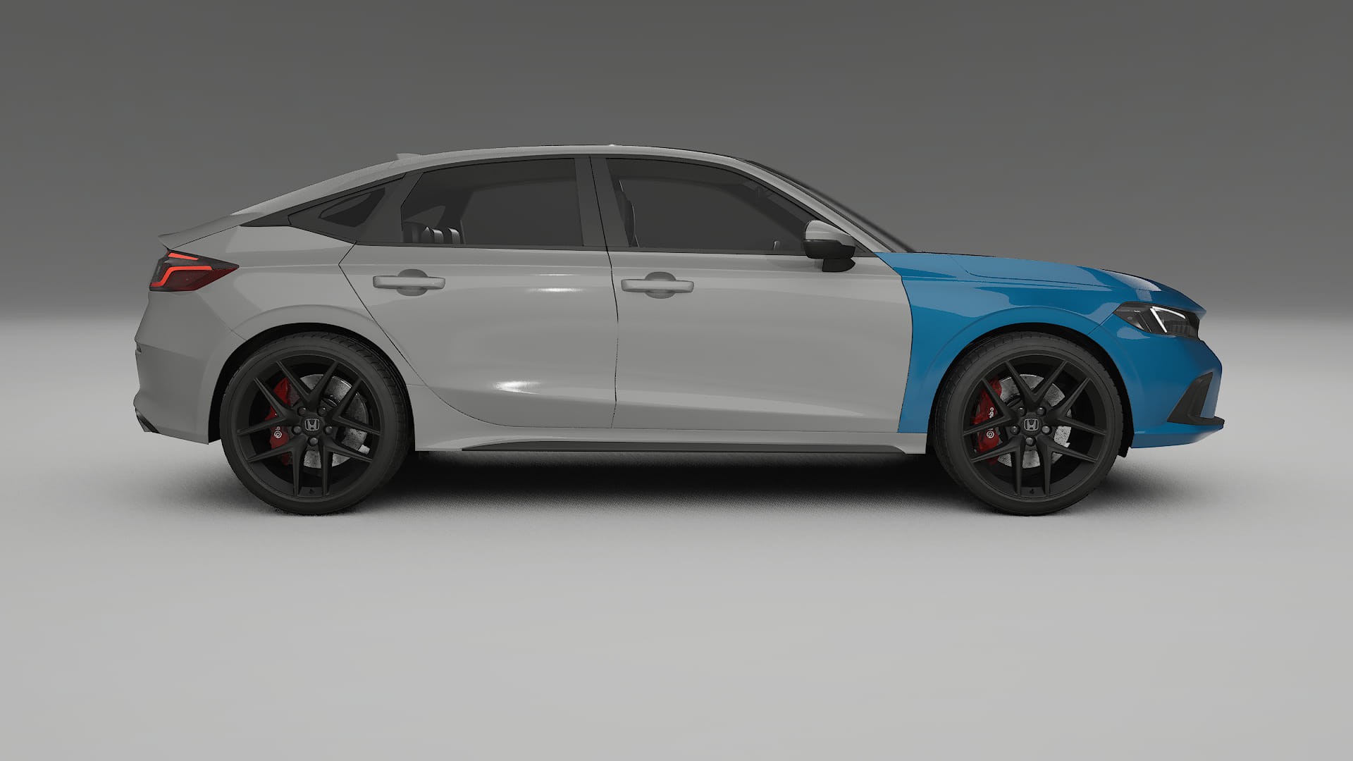 Honda Civic hatchback Paint Protection Film | CrystalGuard TPU PPF Front Kit