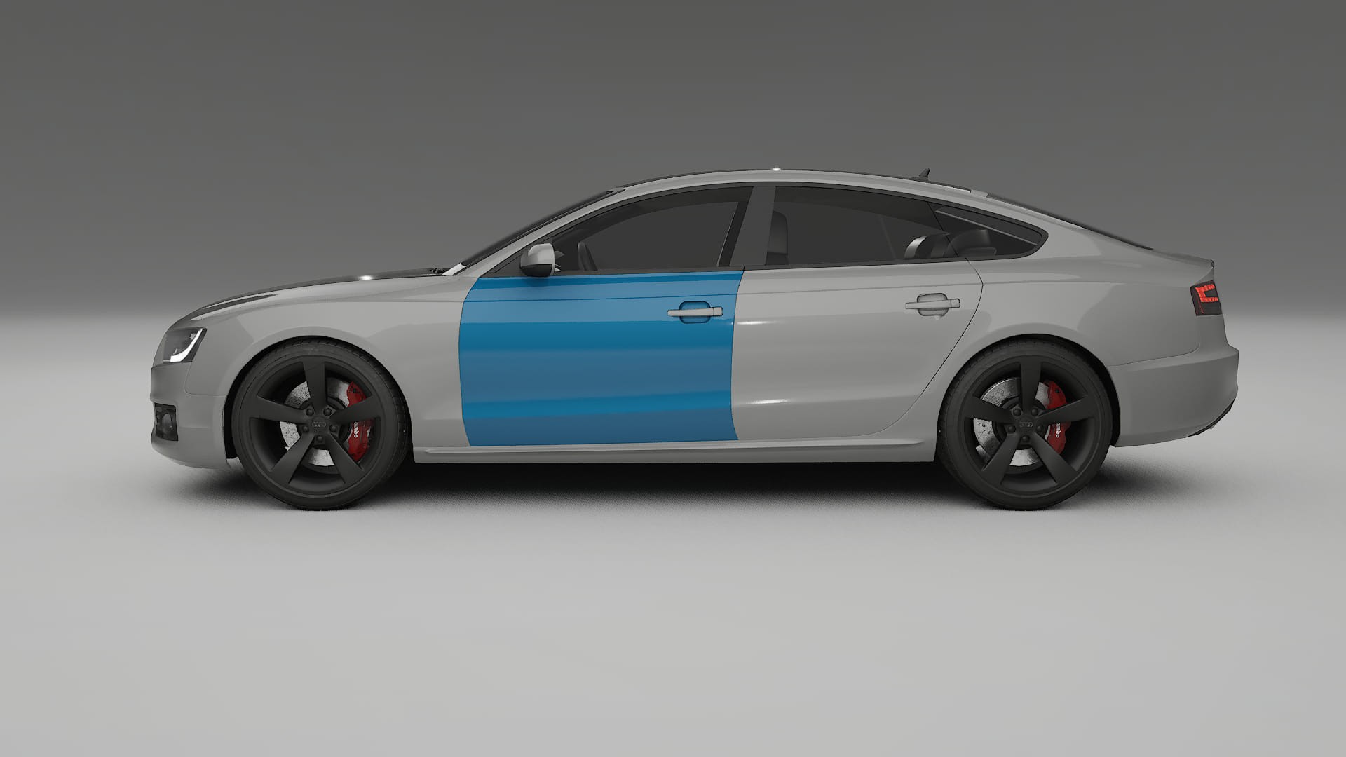 Audi A5 8T Sportback prefacelift Paint Protection Film | CrystalGuard Transparent PPF Full Pre-Cut Kit