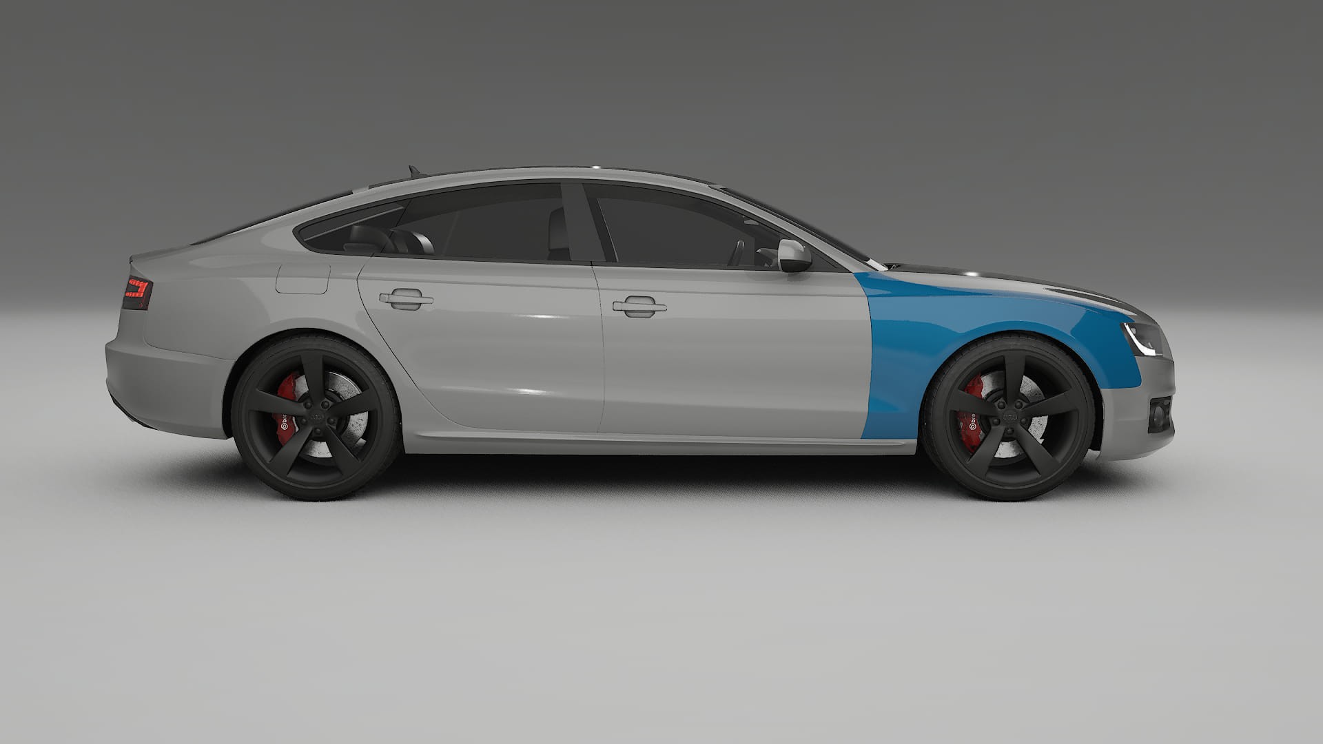 Audi A5 8T Sportback prefacelift Lackschutzfolie | CrystalGuard Transparente PPF Komplett-Vorgeschnittener Kit