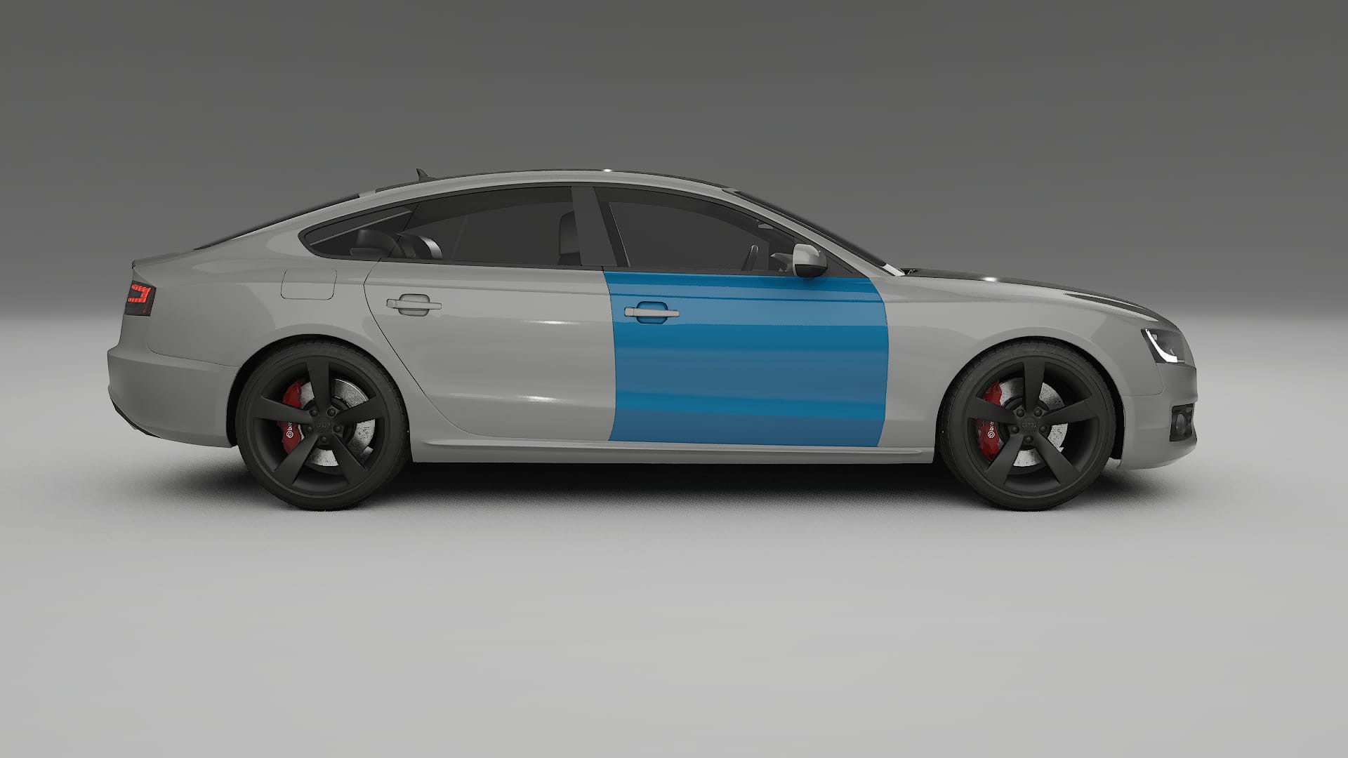 Audi A5 8T Sportback prefacelift Paint Protection Film | CrystalGuard Transparent PPF Full Pre-Cut Kit