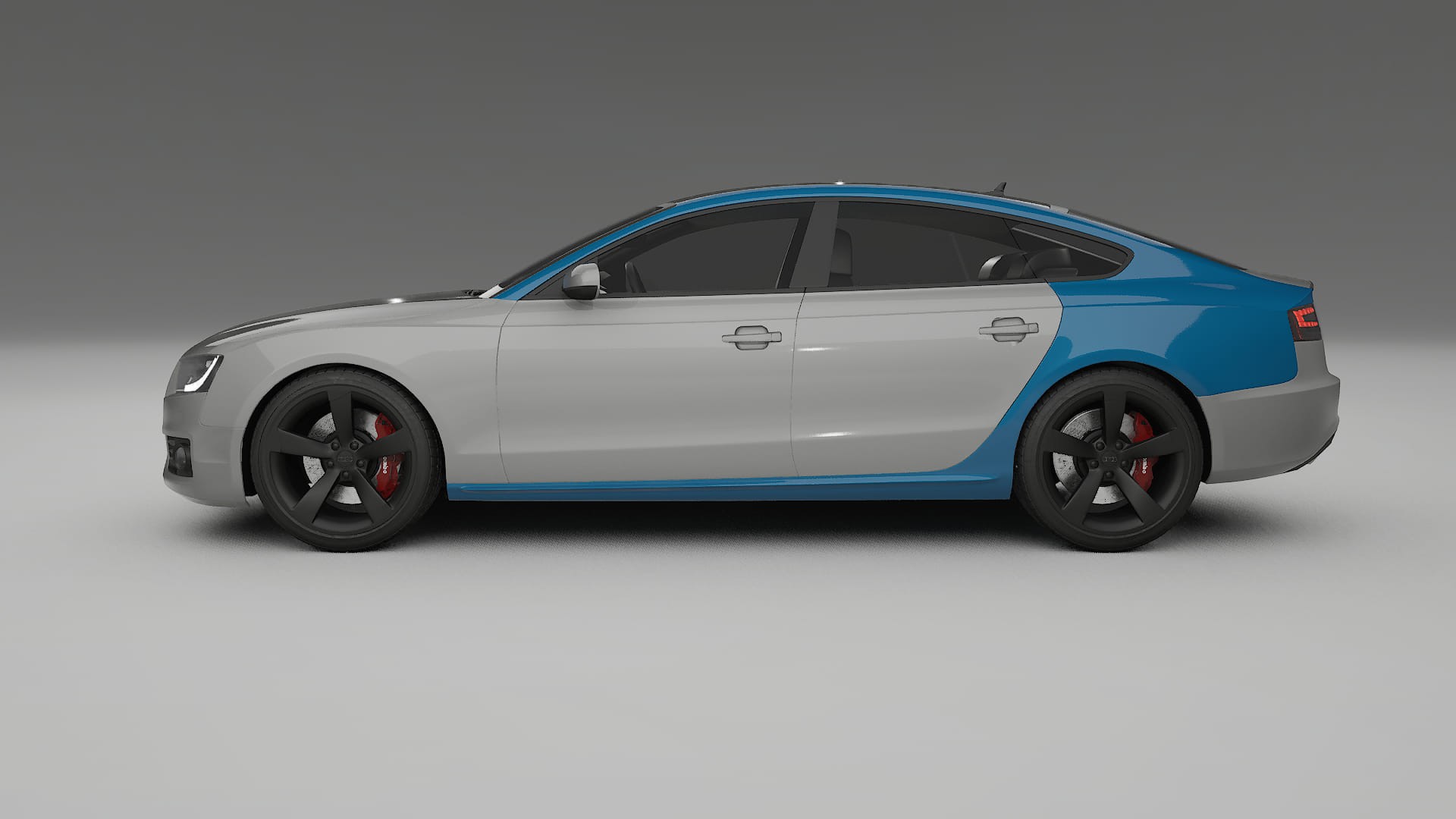 Audi A5 8T Sportback prefacelift Lackschutzfolie | CrystalGuard Transparente PPF Komplett-Vorgeschnittener Kit