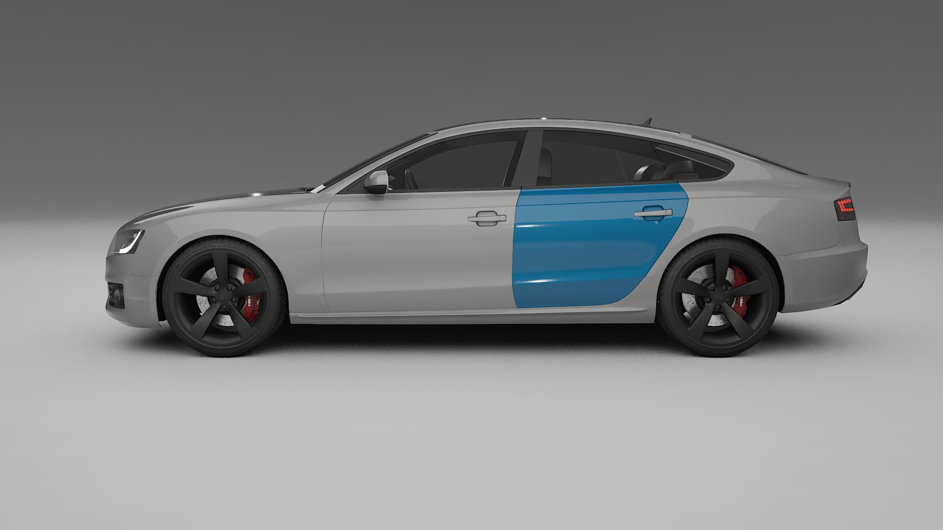 Audi A5 8T Sportback prefacelift Lackschutzfolie | CrystalGuard Transparente PPF Komplett-Vorgeschnittener Kit