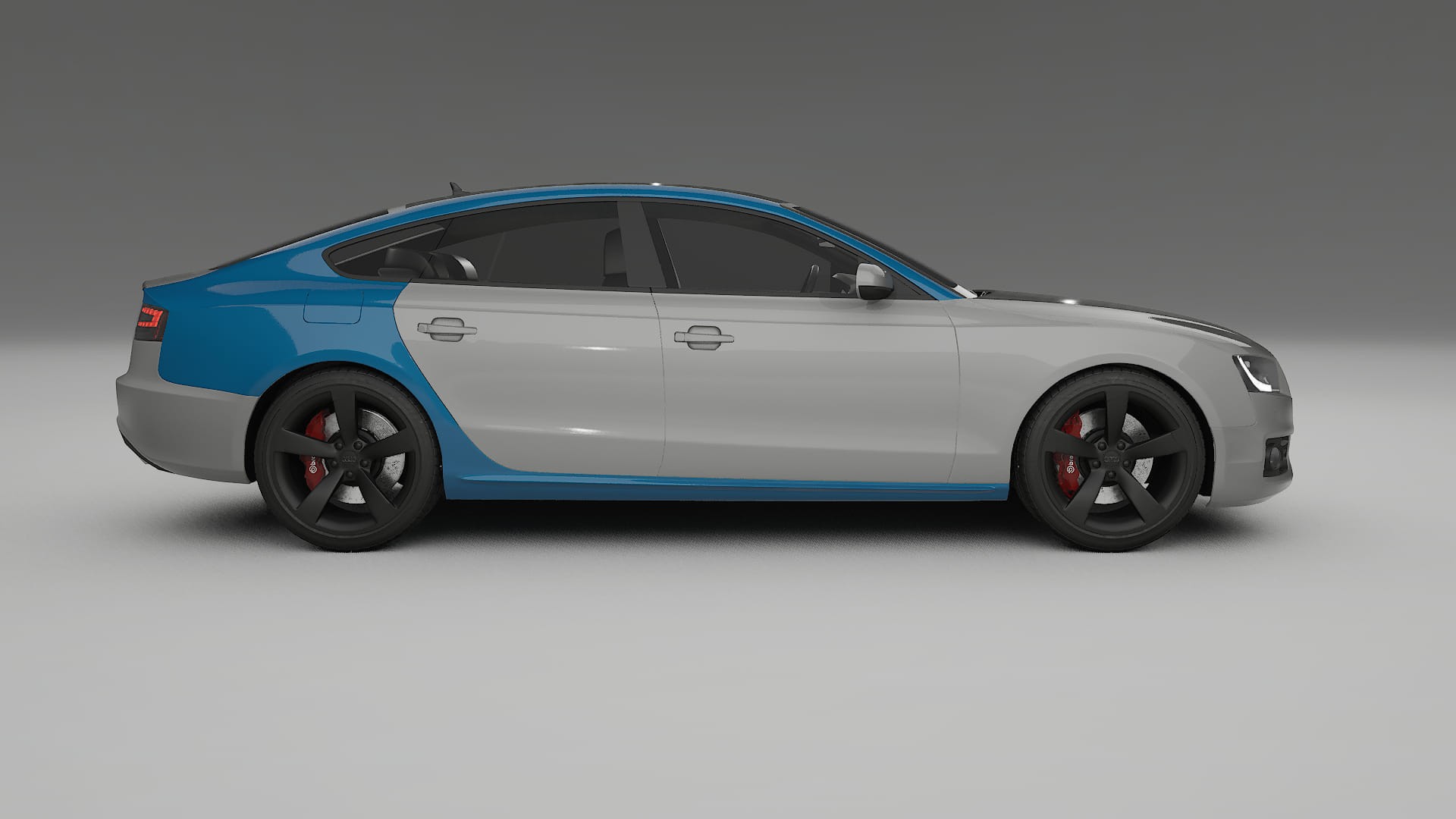 Audi A5 8T Sportback prefacelift Lackschutzfolie | CrystalGuard Transparente PPF Komplett-Vorgeschnittener Kit