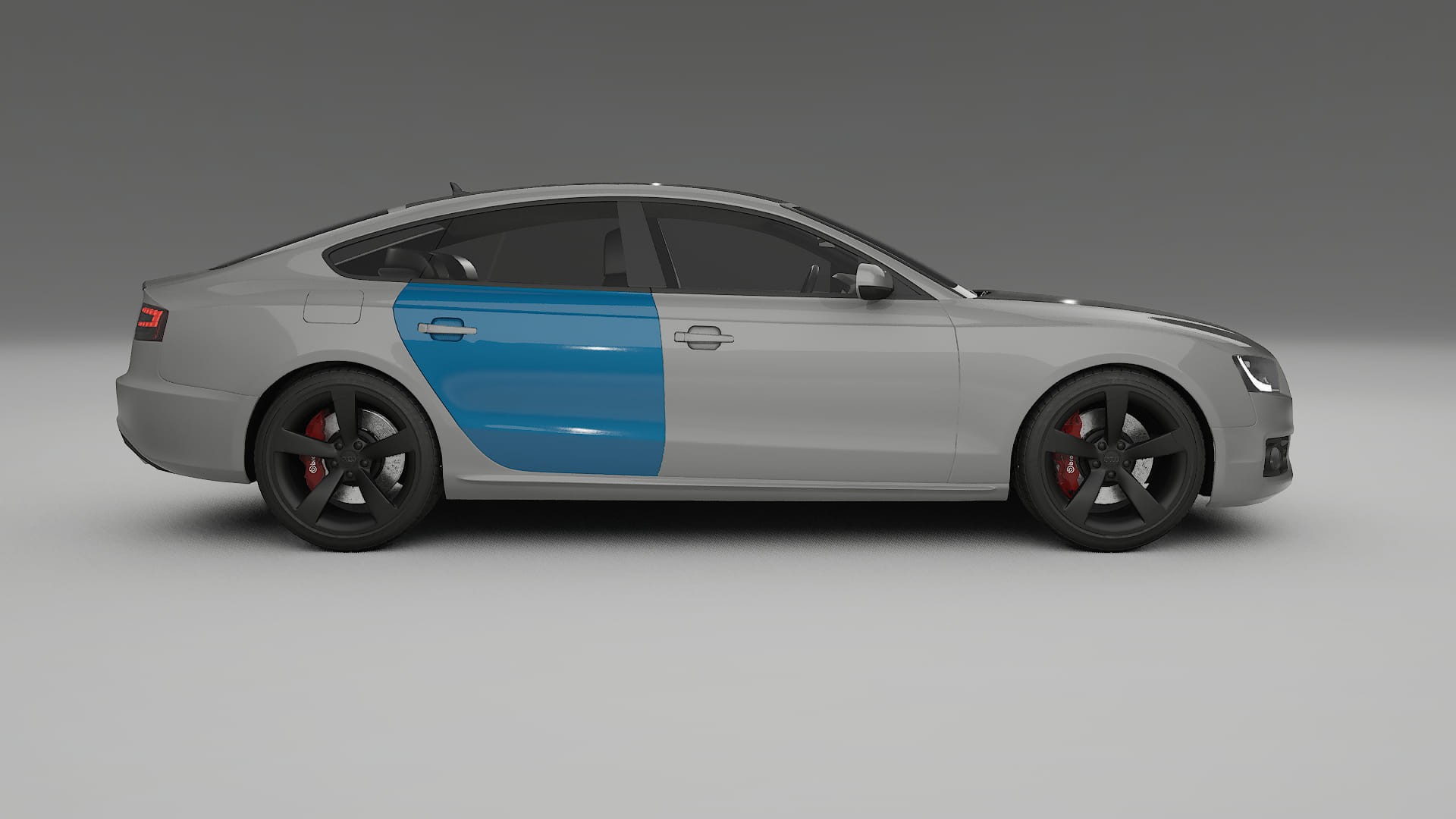 Audi A5 8T Sportback prefacelift Lackschutzfolie | CrystalGuard Transparente PPF Komplett-Vorgeschnittener Kit