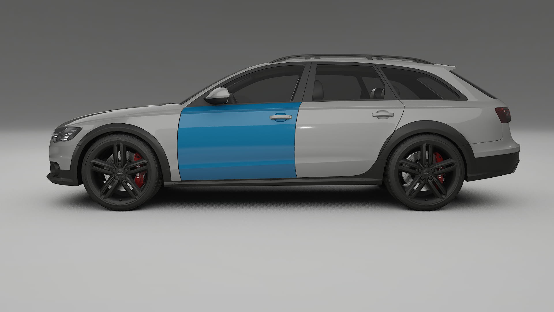 Audi A6 Allroad C7 prefacelift Lackschutzfolie | CrystalGuard Transparente PPF Komplett-Vorgeschnittener Kit