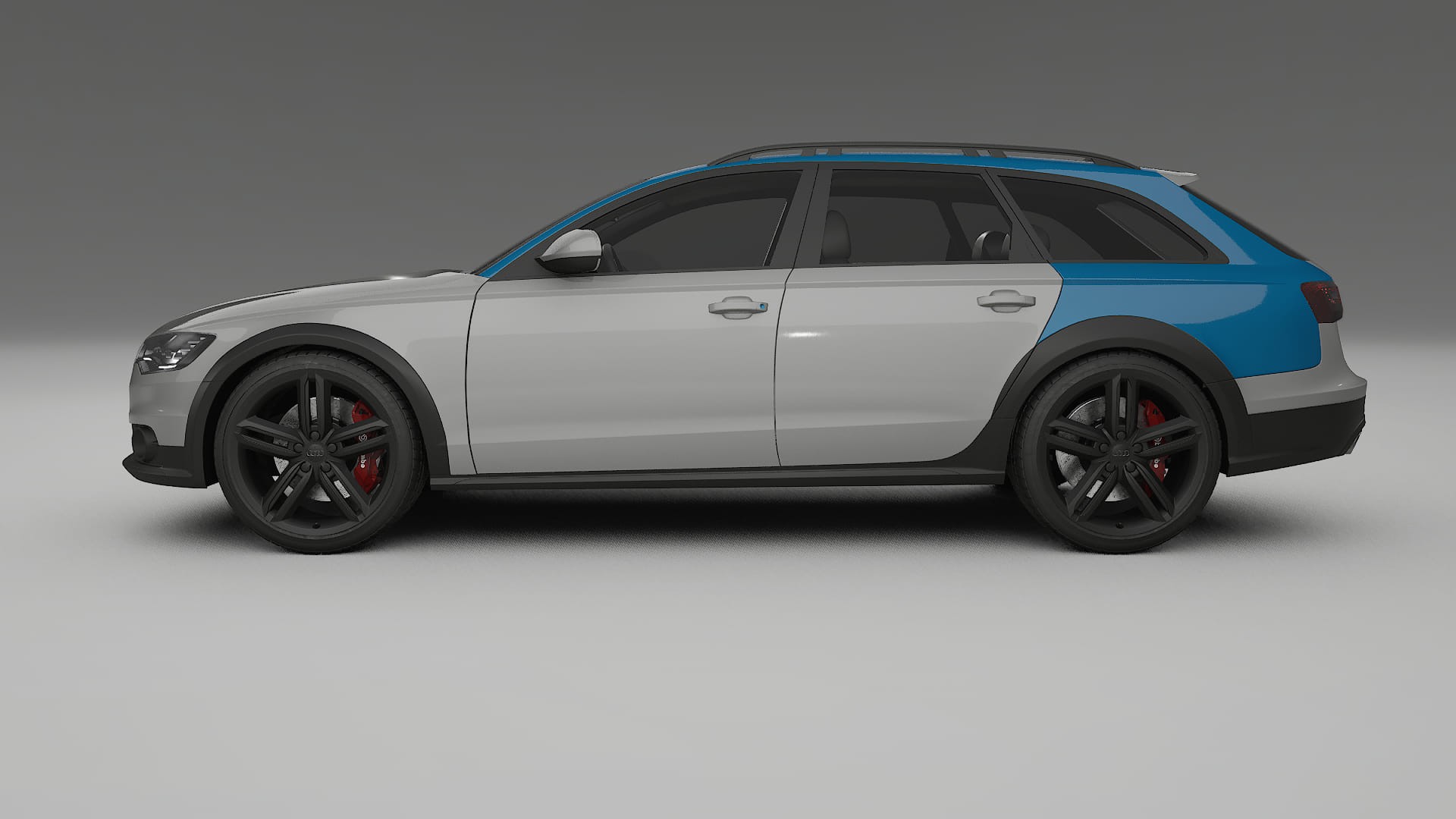 Audi A6 Allroad C7 prefacelift Lackschutzfolie | CrystalGuard Transparente PPF Komplett-Vorgeschnittener Kit