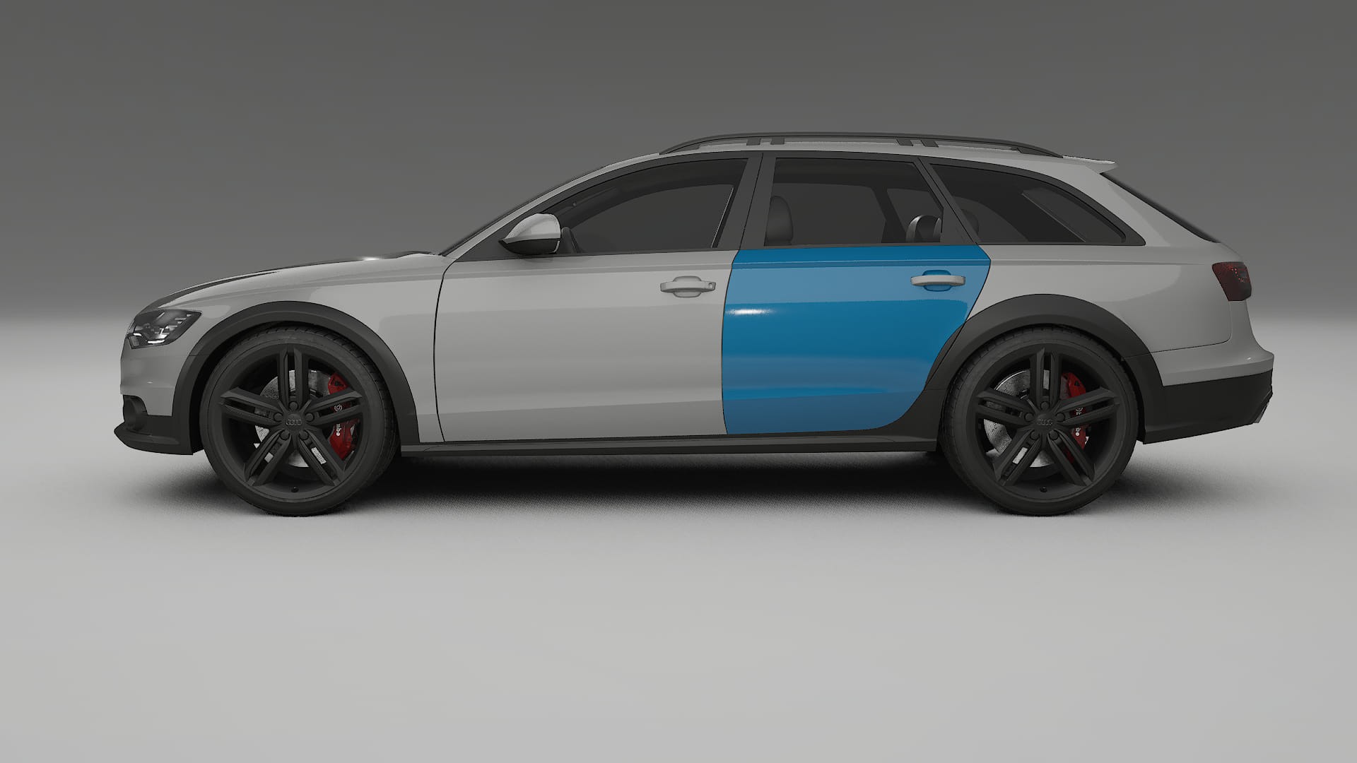 Audi A6 Allroad C7 prefacelift Lackschutzfolie | CrystalGuard Transparente PPF Komplett-Vorgeschnittener Kit