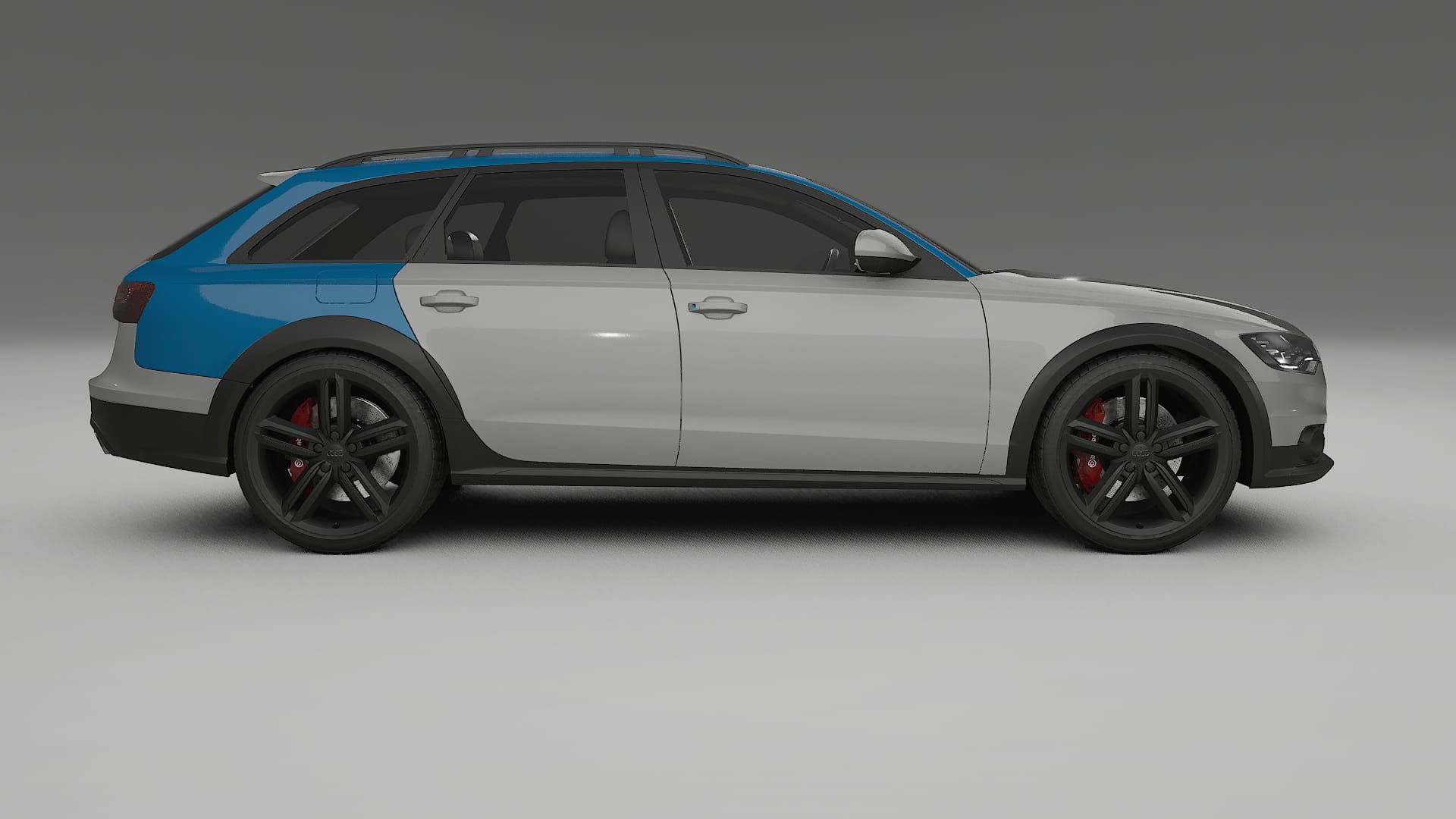 Audi A6 Allroad C7 prefacelift Lackschutzfolie | CrystalGuard Transparente PPF Komplett-Vorgeschnittener Kit