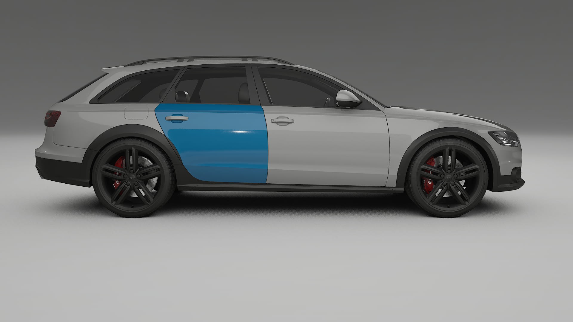 Audi A6 Allroad C7 prefacelift Lackschutzfolie | CrystalGuard Transparente PPF Komplett-Vorgeschnittener Kit