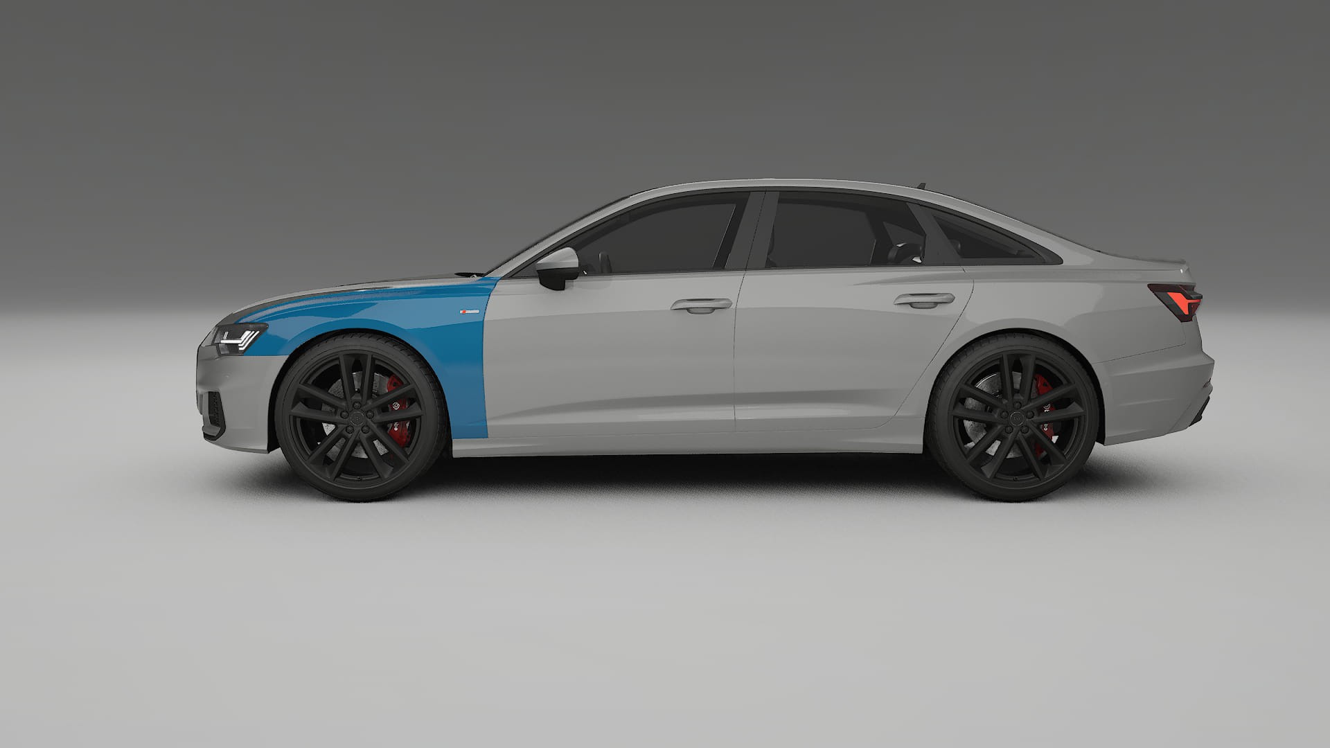 Audi A6 S-Line C8 Lackschutzfolie | CrystalGuard Transparente PPF Komplett-Vorgeschnittener Kit