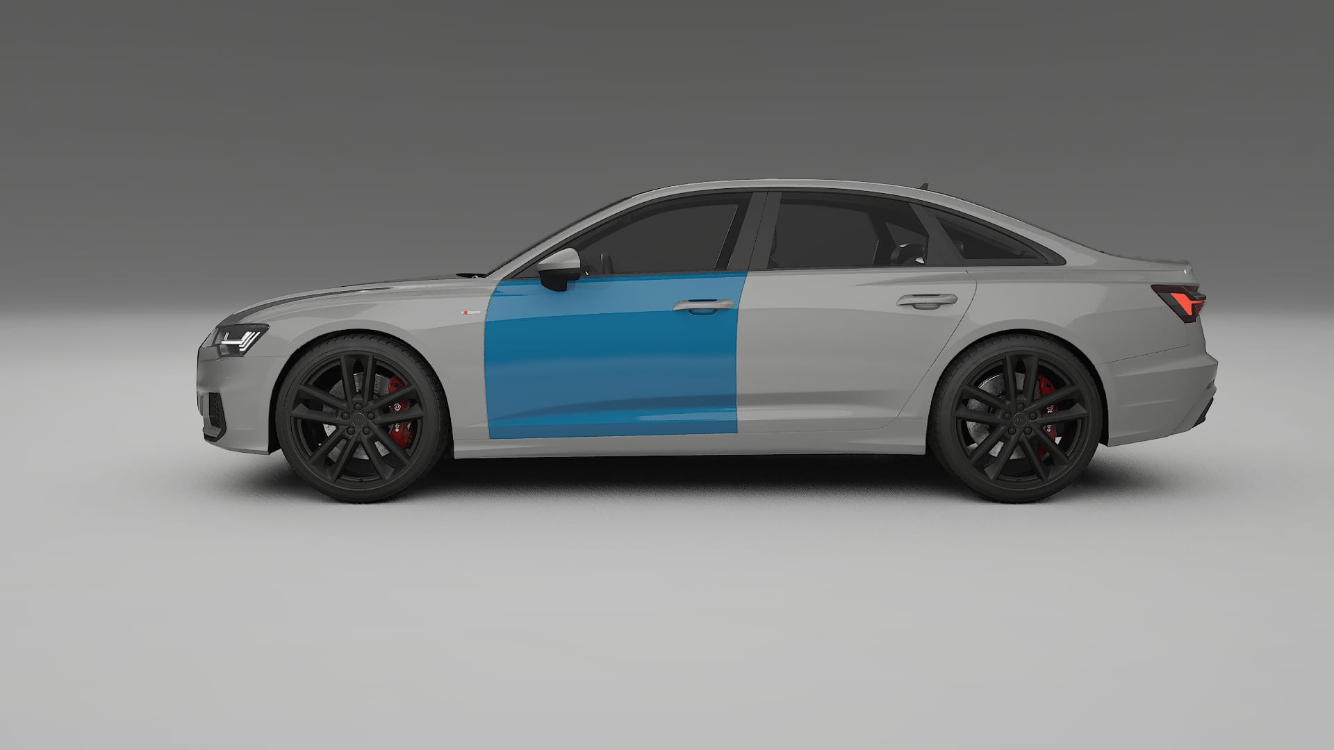 Audi A6 S-Line C8 Paint Protection Film | CrystalGuard Transparent PPF Full Pre-Cut Kit