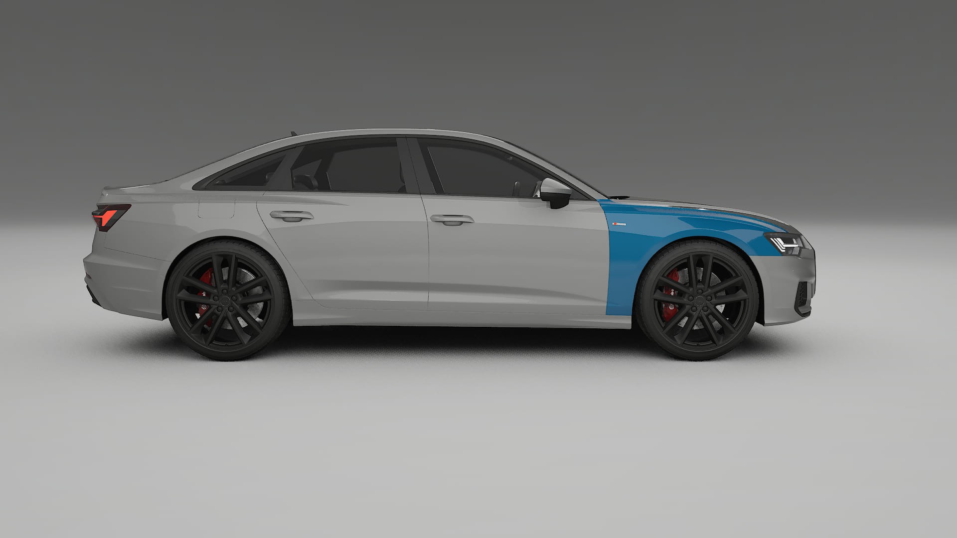 Audi A6 S-Line C8 Lackschutzfolie | CrystalGuard Transparente PPF Komplett-Vorgeschnittener Kit