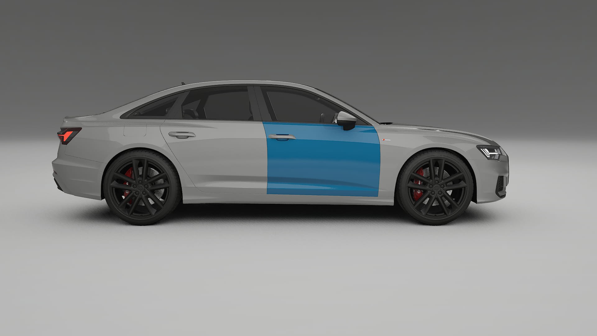 Audi A6 S-Line C8 Lackschutzfolie | CrystalGuard Transparente PPF Komplett-Vorgeschnittener Kit