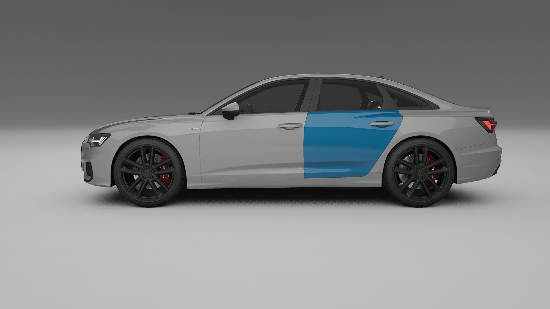 Audi A6 S-Line C8 Lackschutzfolie | CrystalGuard Transparente PPF Komplett-Vorgeschnittener Kit