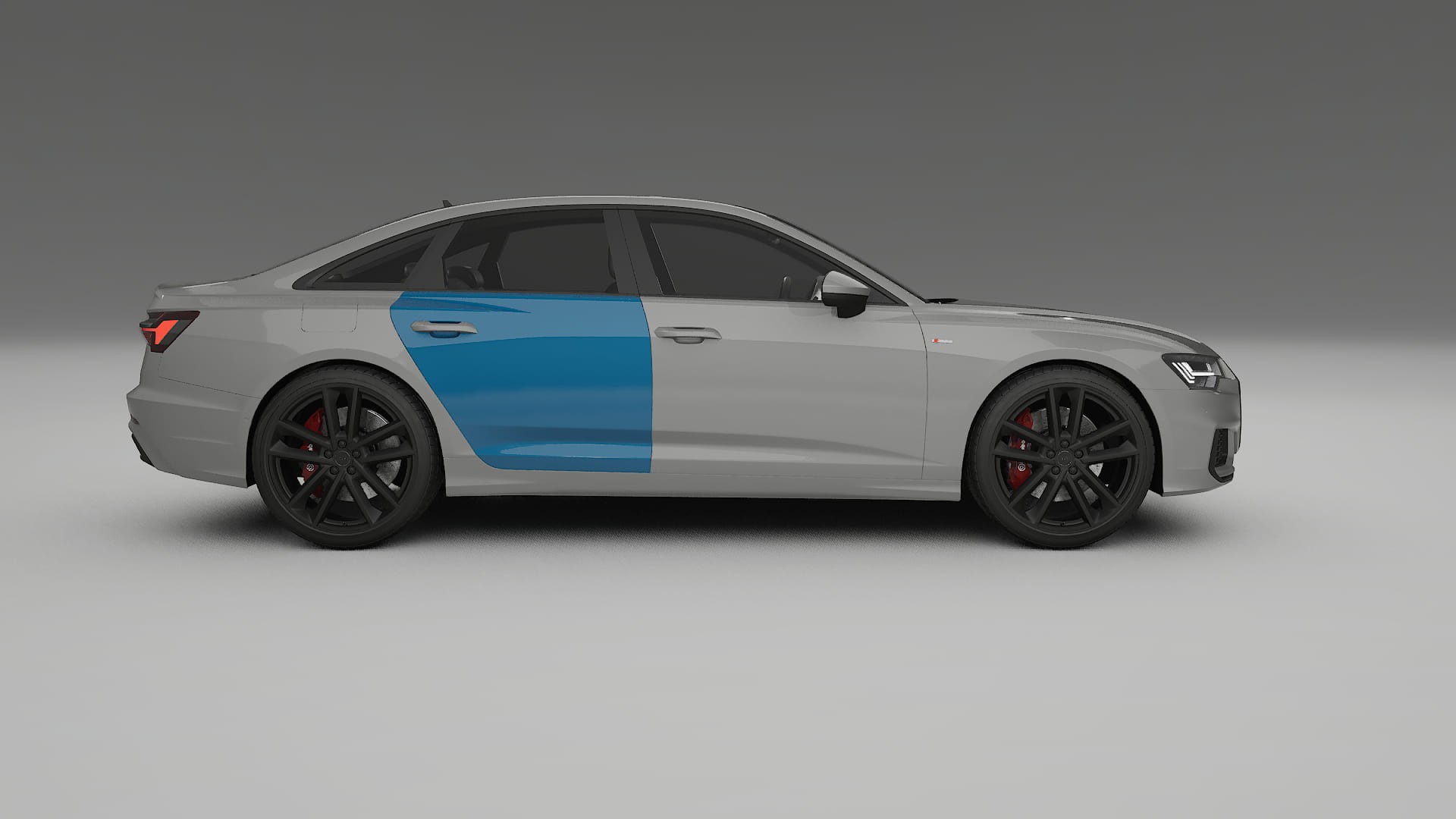 Audi A6 S-Line C8 Lackschutzfolie | CrystalGuard Transparente PPF Komplett-Vorgeschnittener Kit