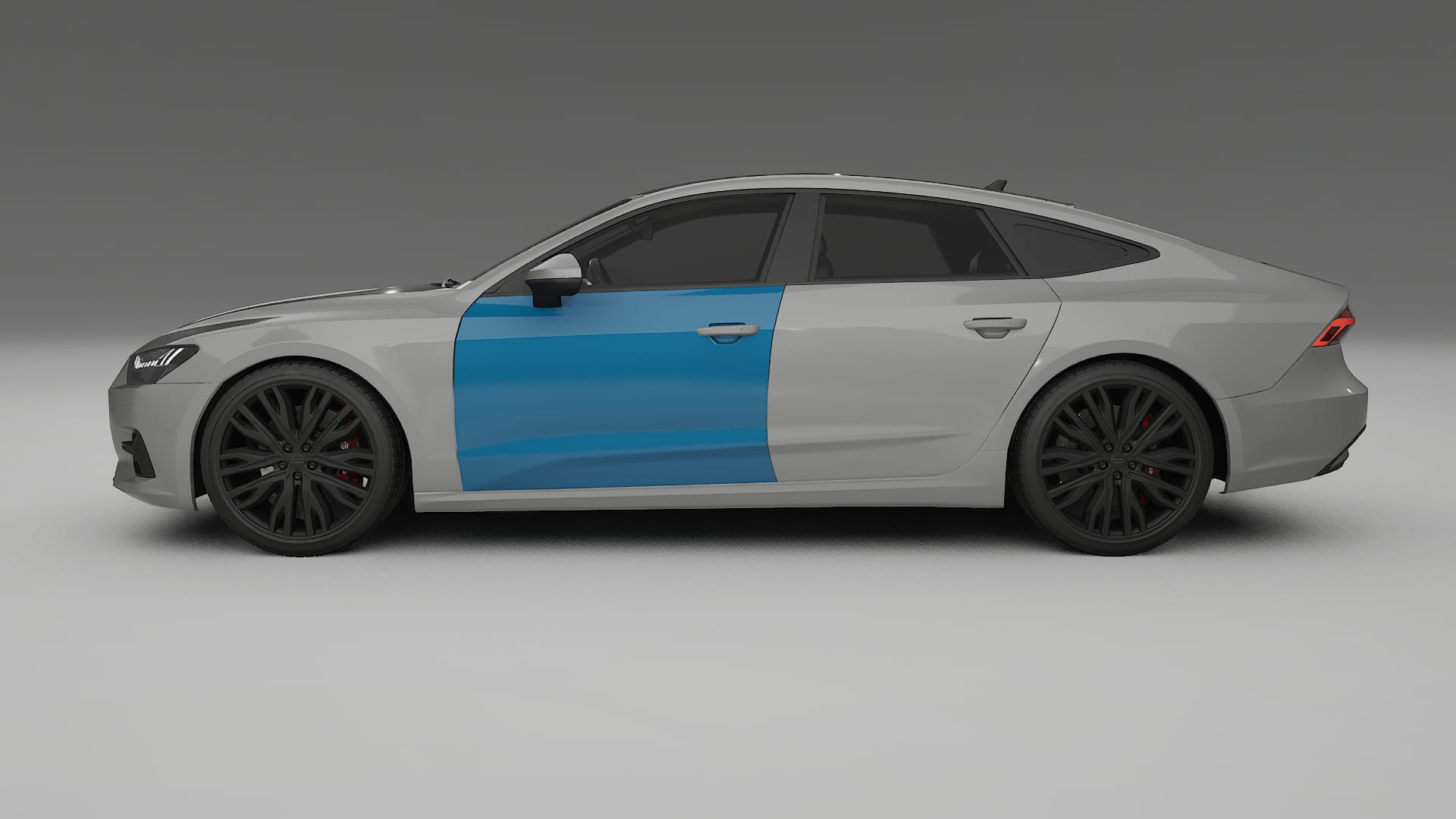 Audi A7 C8 Sportback prefacelift Lackschutzfolie | CrystalGuard Transparente PPF Komplett-Vorgeschnittener Kit