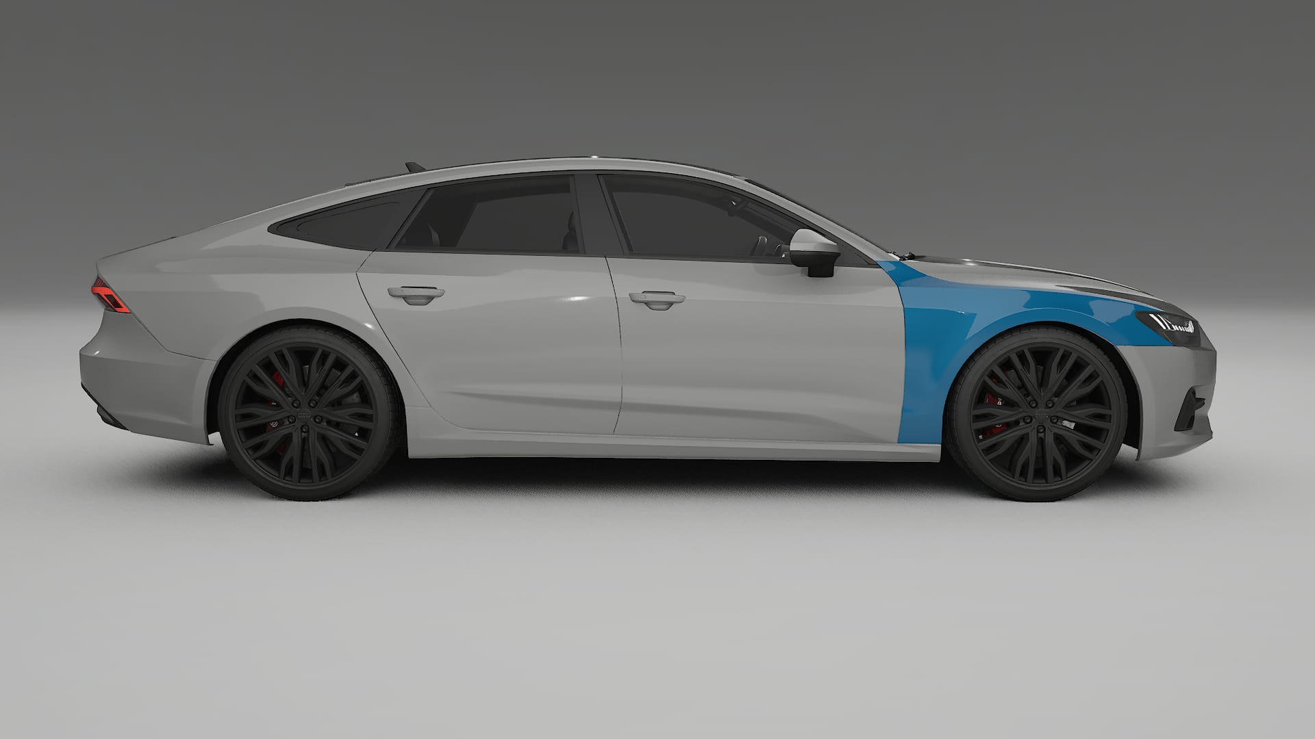 Audi A7 C8 Sportback prefacelift Lackschutzfolie | CrystalGuard Transparente PPF Komplett-Vorgeschnittener Kit