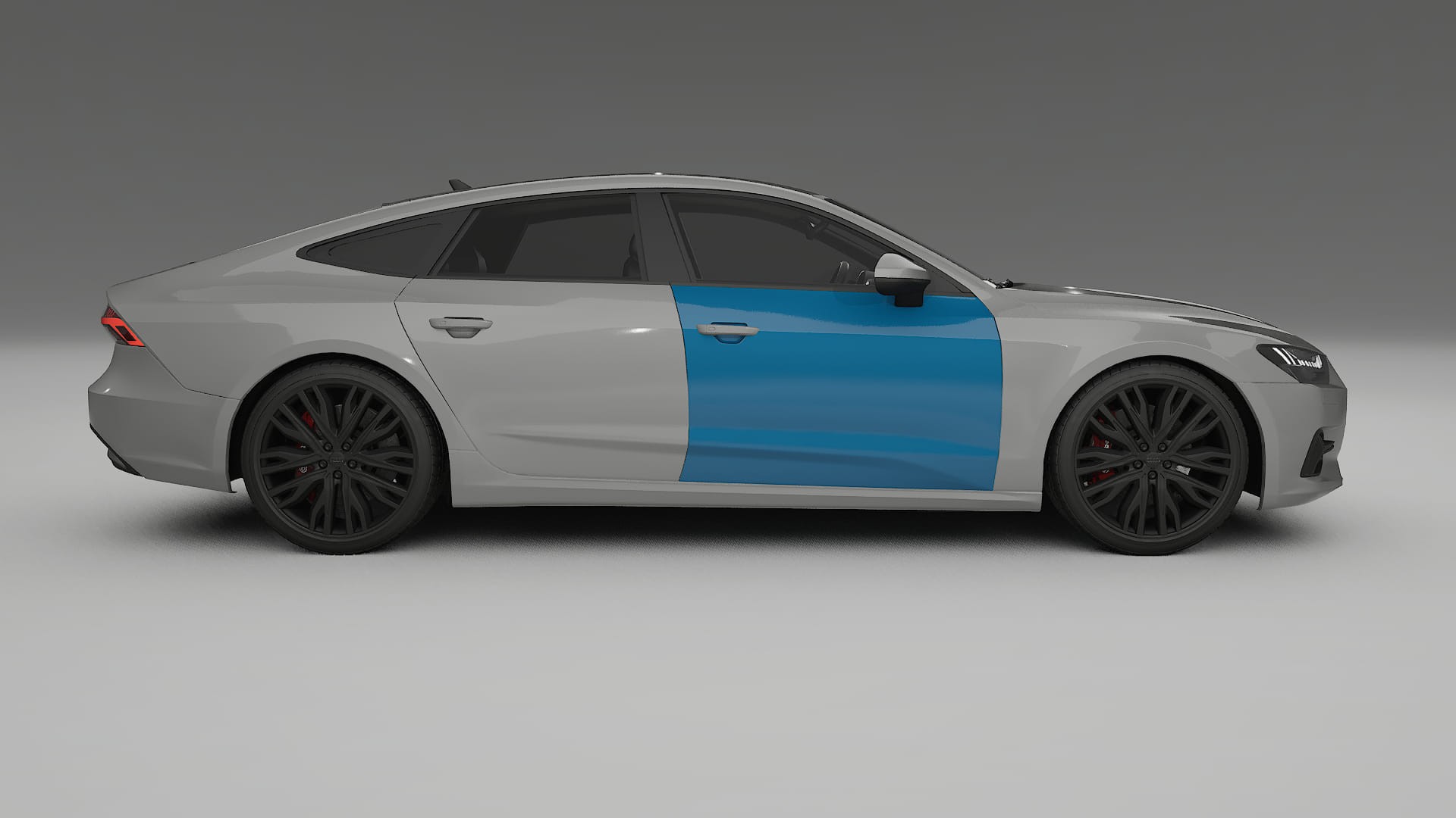 Audi A7 C8 Sportback prefacelift Lackschutzfolie | CrystalGuard Transparente PPF Komplett-Vorgeschnittener Kit