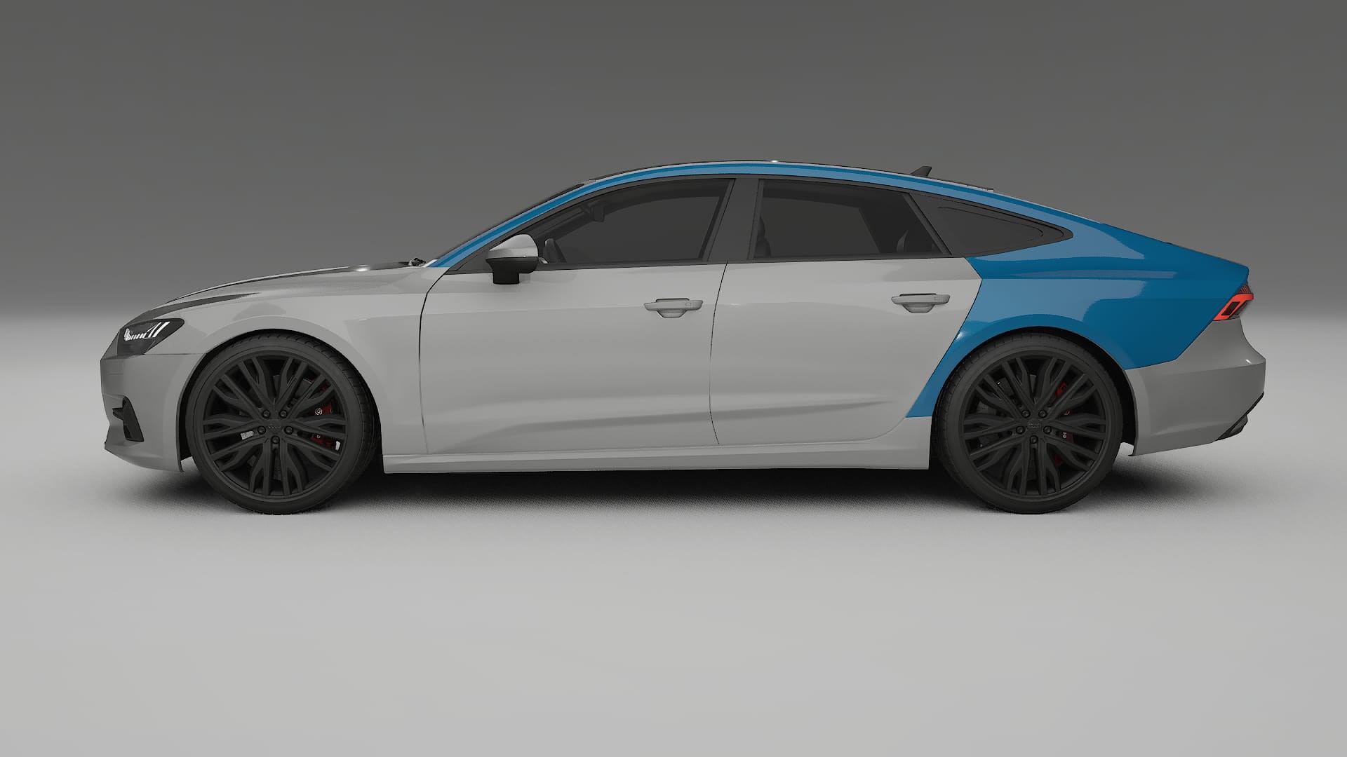 Audi A7 C8 Sportback prefacelift Lackschutzfolie | CrystalGuard Transparente PPF Komplett-Vorgeschnittener Kit