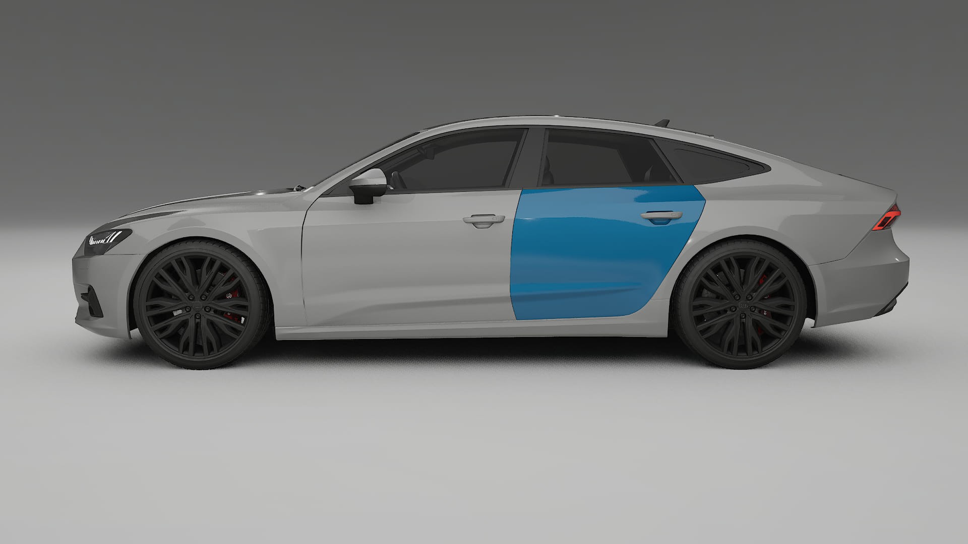 Audi A7 C8 Sportback prefacelift Lackschutzfolie | CrystalGuard Transparente PPF Komplett-Vorgeschnittener Kit