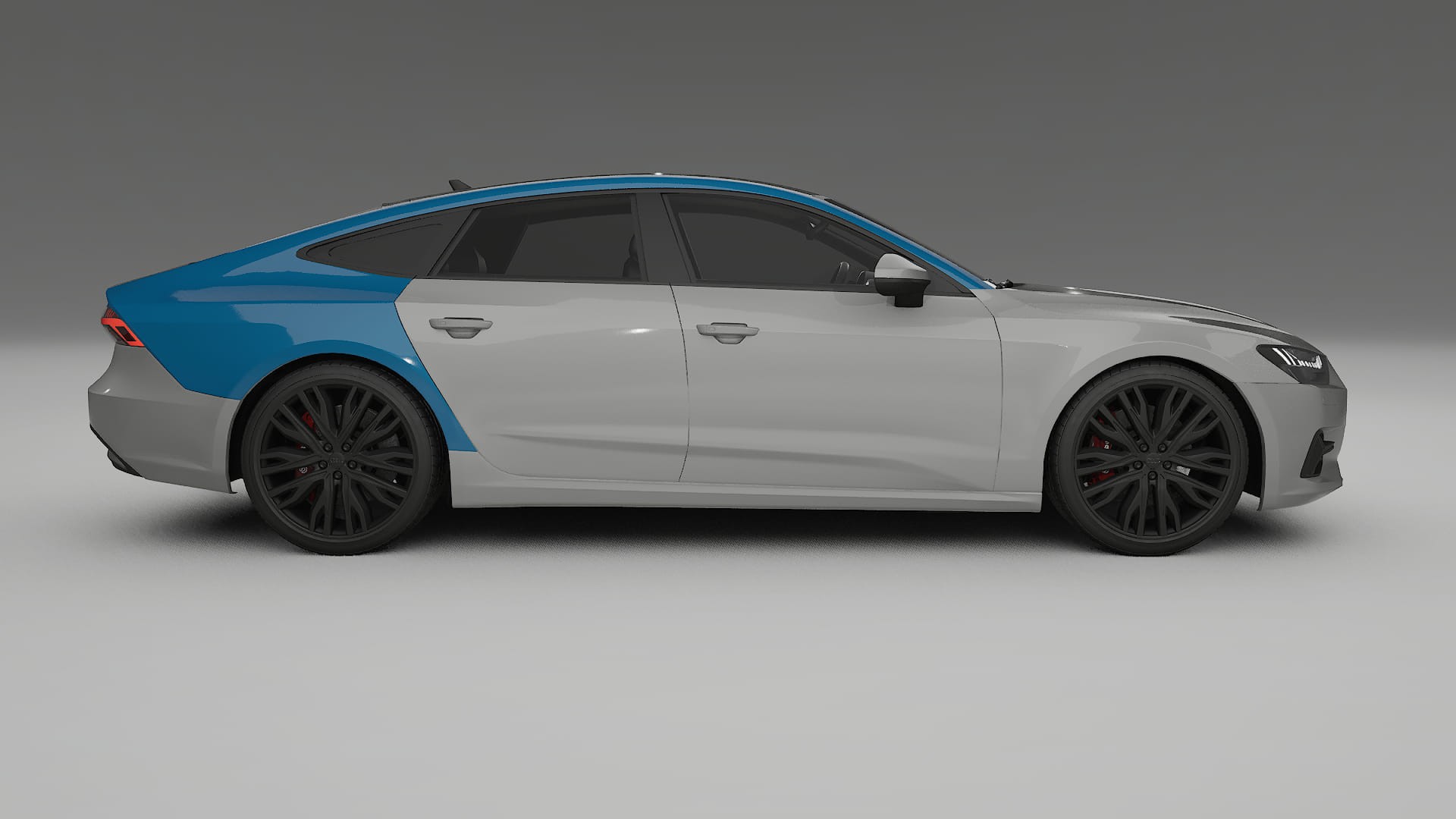 Audi A7 C8 Sportback prefacelift Lackschutzfolie | CrystalGuard Transparente PPF Komplett-Vorgeschnittener Kit