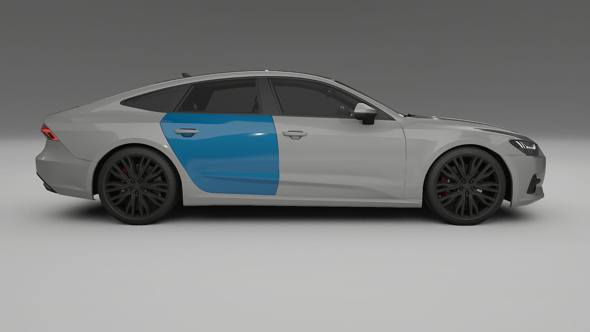 Audi A7 C8 Sportback prefacelift Lackschutzfolie | CrystalGuard Transparente PPF Komplett-Vorgeschnittener Kit