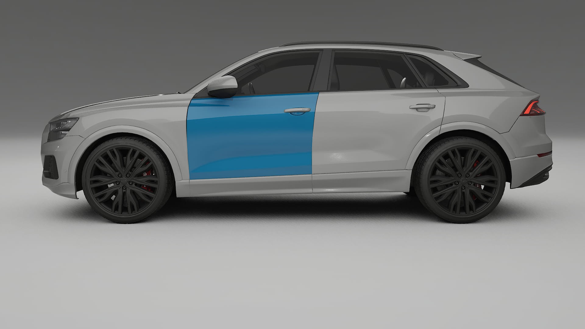 Audi Q8 F1 prefacelift Lackschutzfolie | CrystalGuard Transparente PPF Komplett-Vorgeschnittener Kit