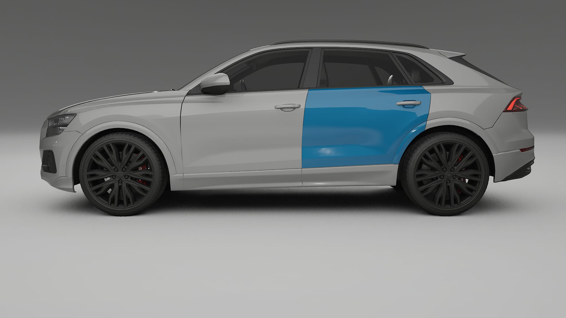 Audi Q8 F1 prefacelift Lackschutzfolie | CrystalGuard Transparente PPF Komplett-Vorgeschnittener Kit