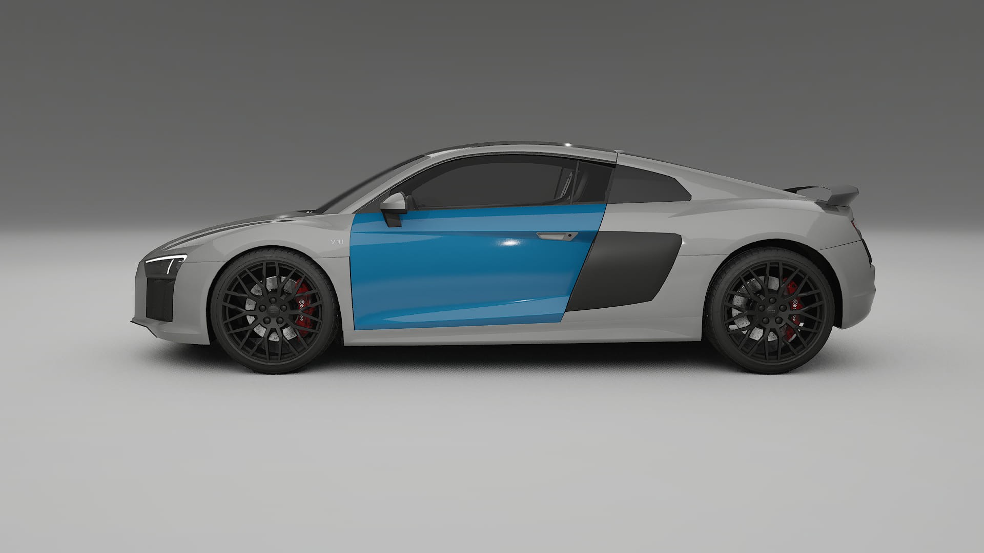 Audi R8 typ-4S prefacelift Lackschutzfolie | CrystalGuard Transparente PPF Komplett-Vorgeschnittener Kit