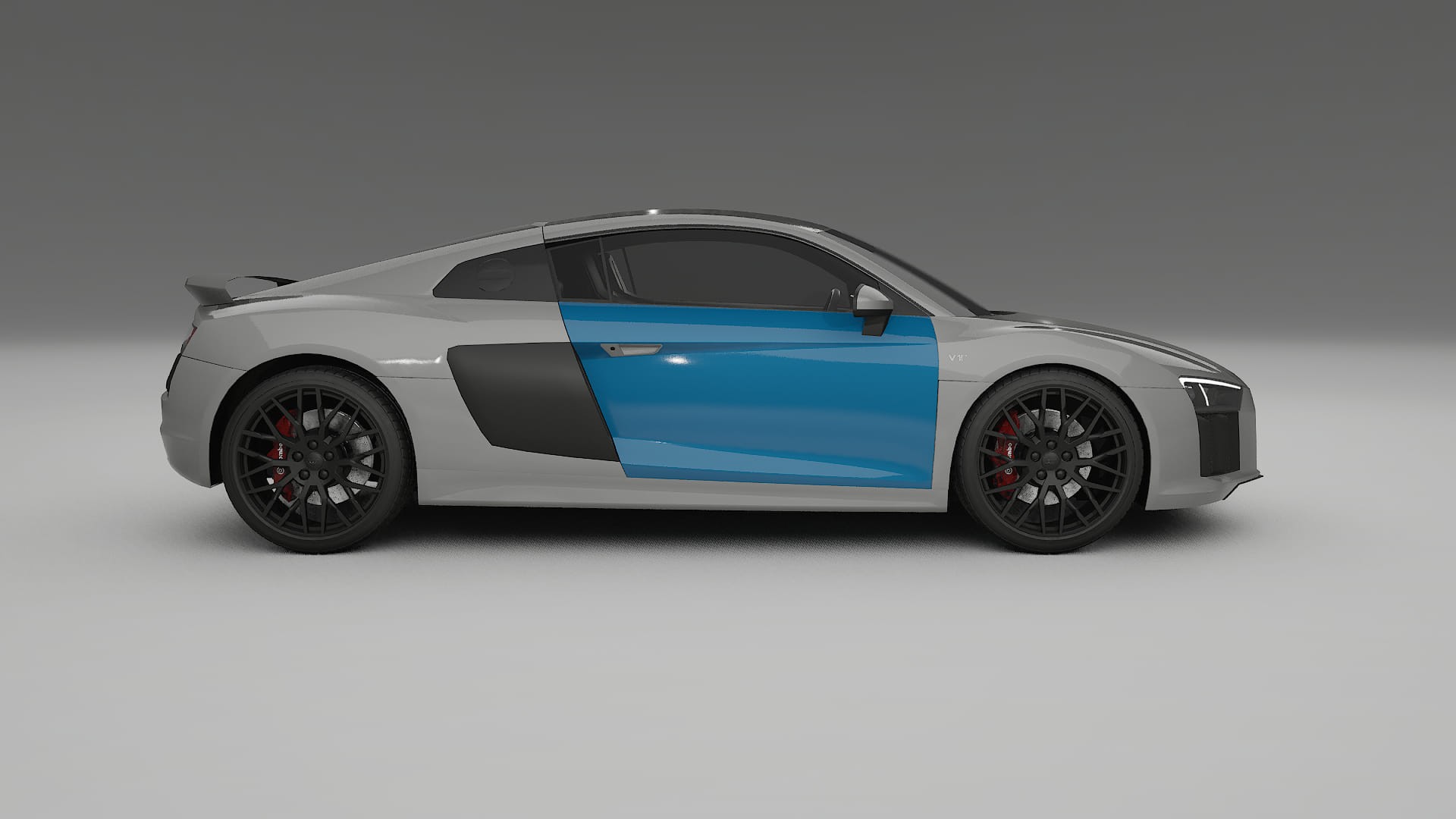 Audi R8 typ-4S prefacelift Lackschutzfolie | CrystalGuard Transparente PPF Komplett-Vorgeschnittener Kit