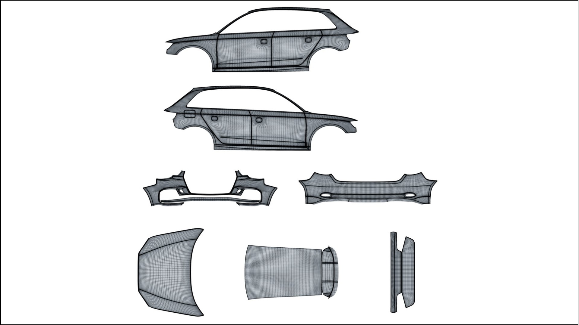 Audi RS3 Sportback 8V facelift Lackschutzfolie | CrystalGuard Transparente PPF Komplett-Vorgeschnittener Kit 2
