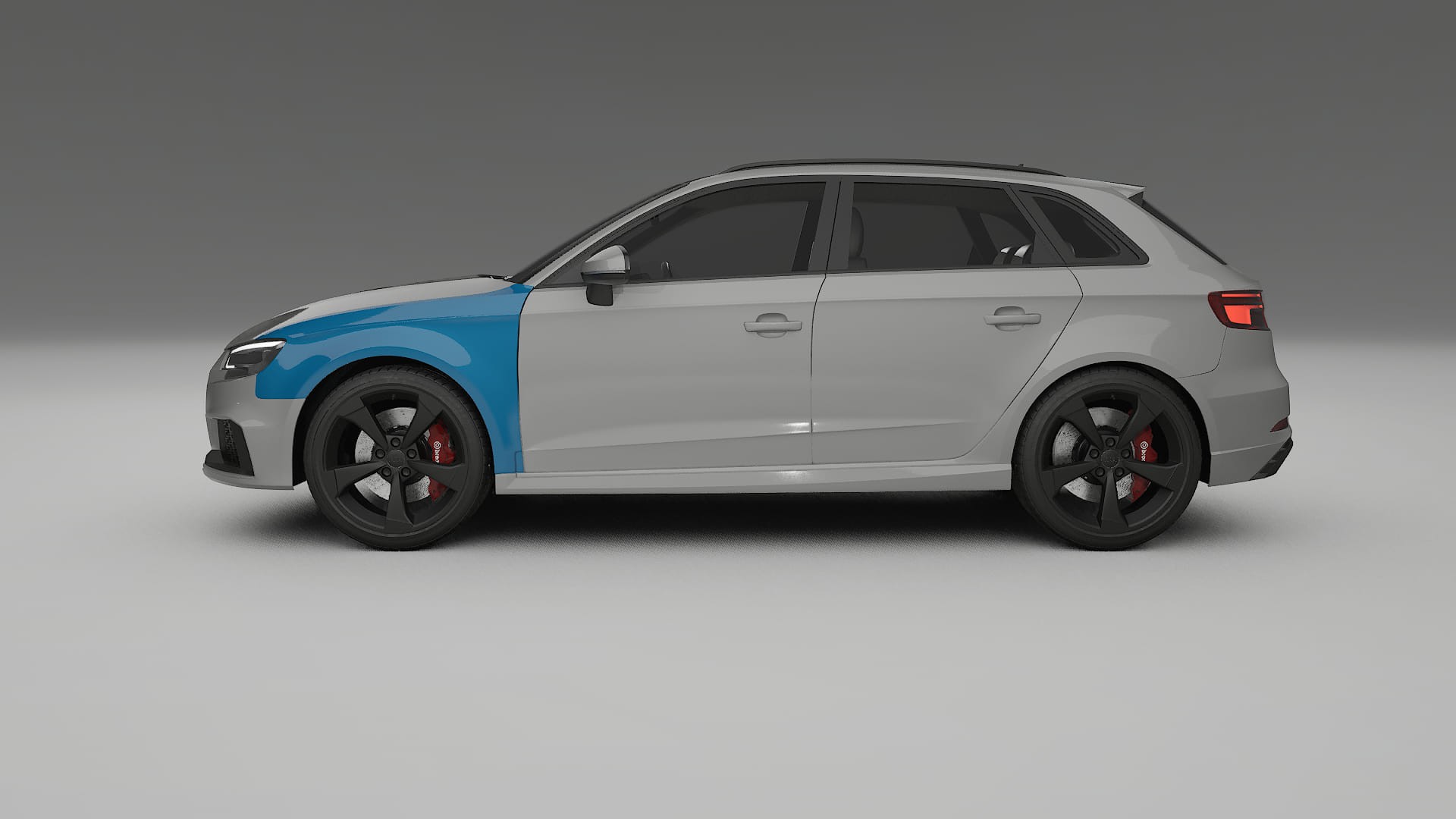 Audi RS3 Sportback 8V facelift Lackschutzfolie | CrystalGuard Transparente PPF Komplett-Vorgeschnittener Kit