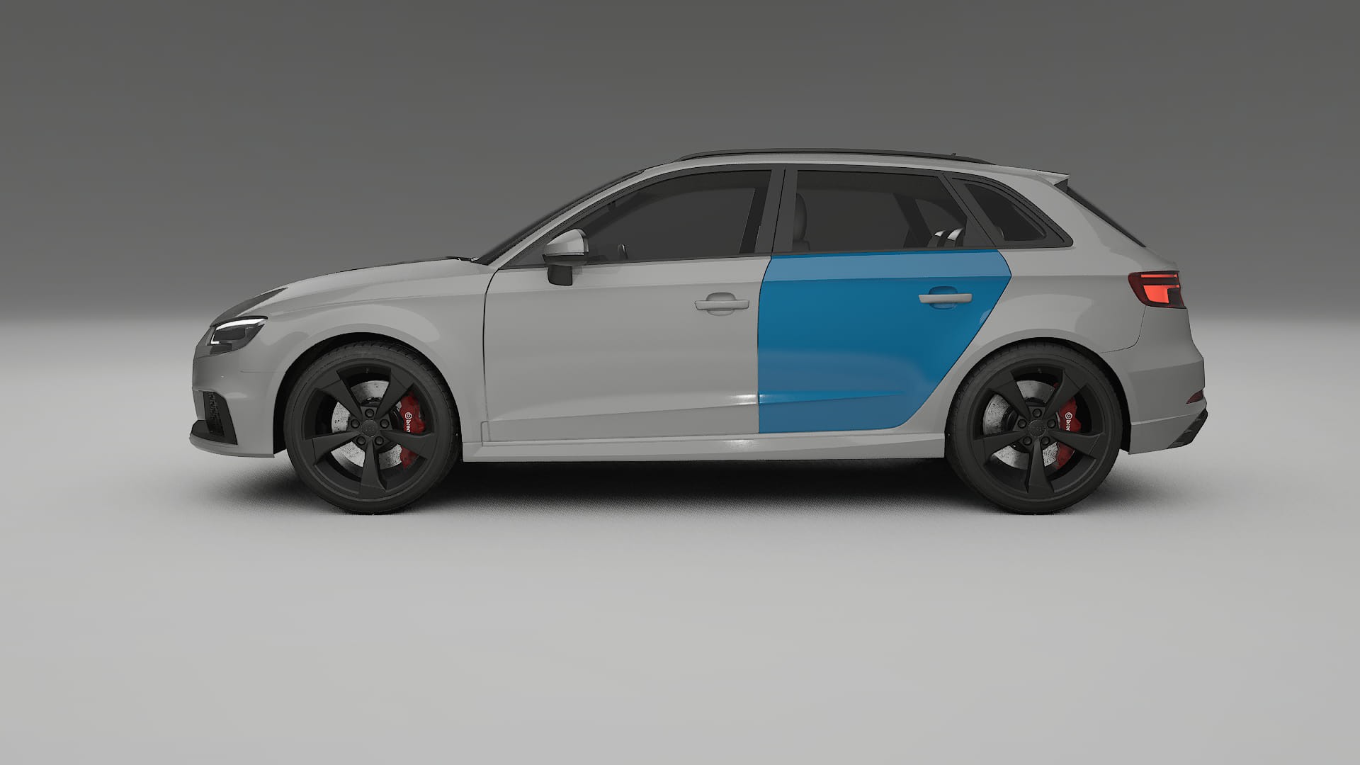 Audi RS3 Sportback 8V facelift Lackschutzfolie | CrystalGuard Transparente PPF Komplett-Vorgeschnittener Kit