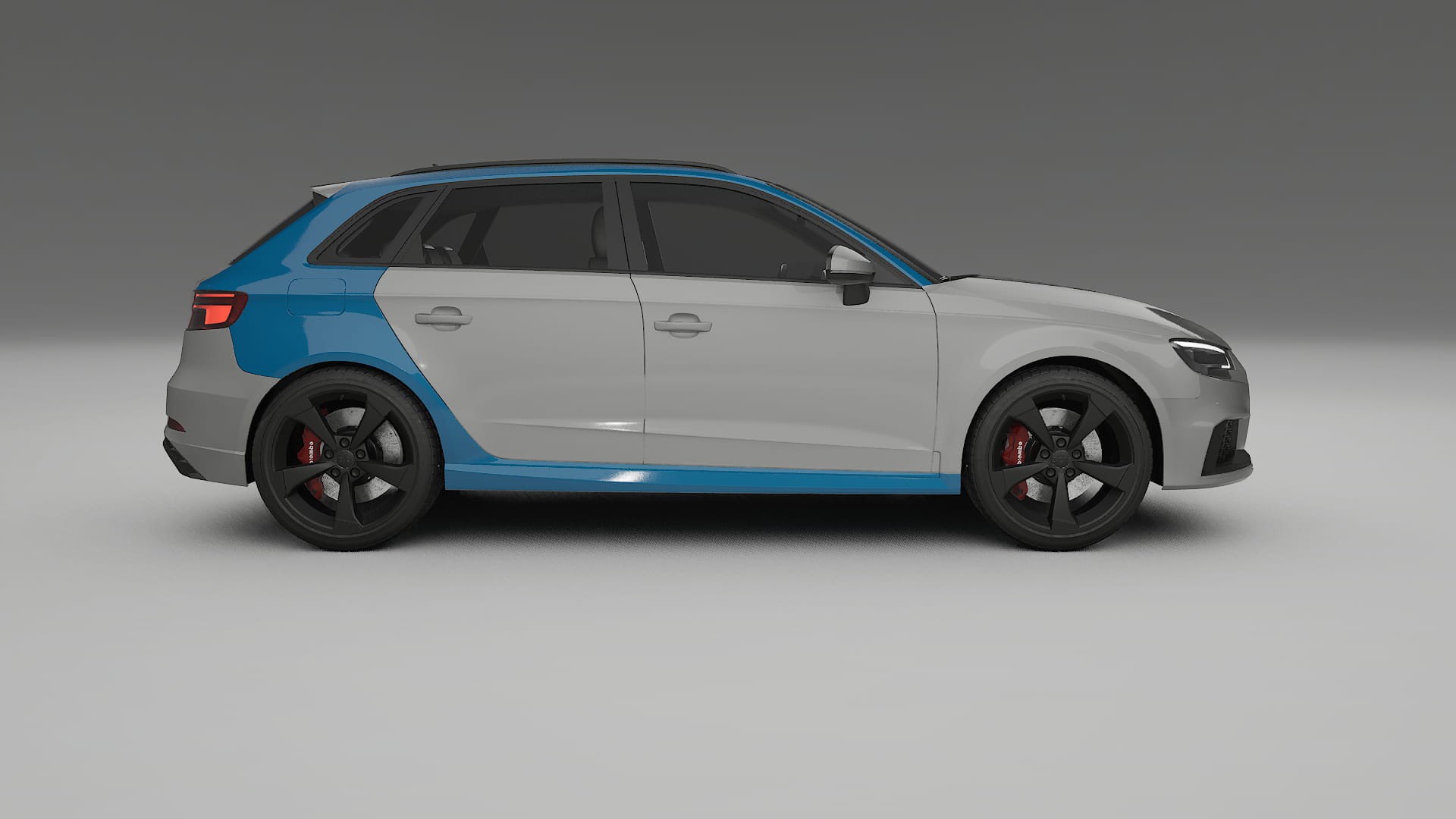 Audi RS3 Sportback 8V facelift Lackschutzfolie | CrystalGuard Transparente PPF Komplett-Vorgeschnittener Kit