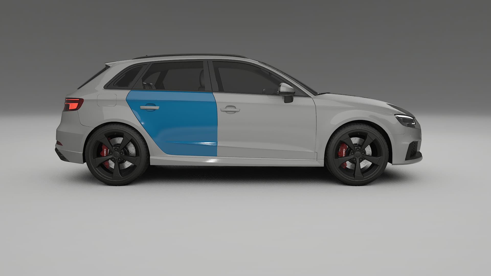 Audi RS3 Sportback 8V facelift Lackschutzfolie | CrystalGuard Transparente PPF Komplett-Vorgeschnittener Kit