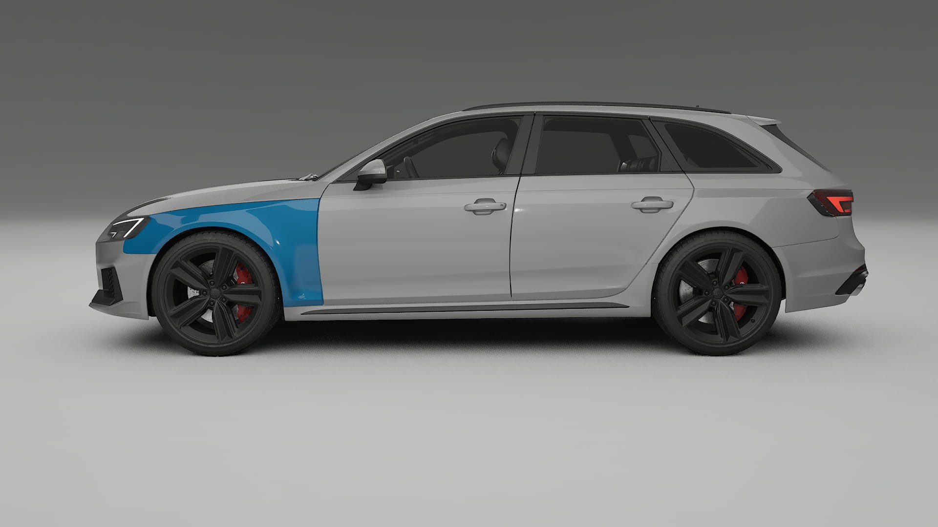 Audi RS4 Avant B9 prefacelift Lackschutzfolie | CrystalGuard Transparente PPF Komplett-Vorgeschnittener Kit