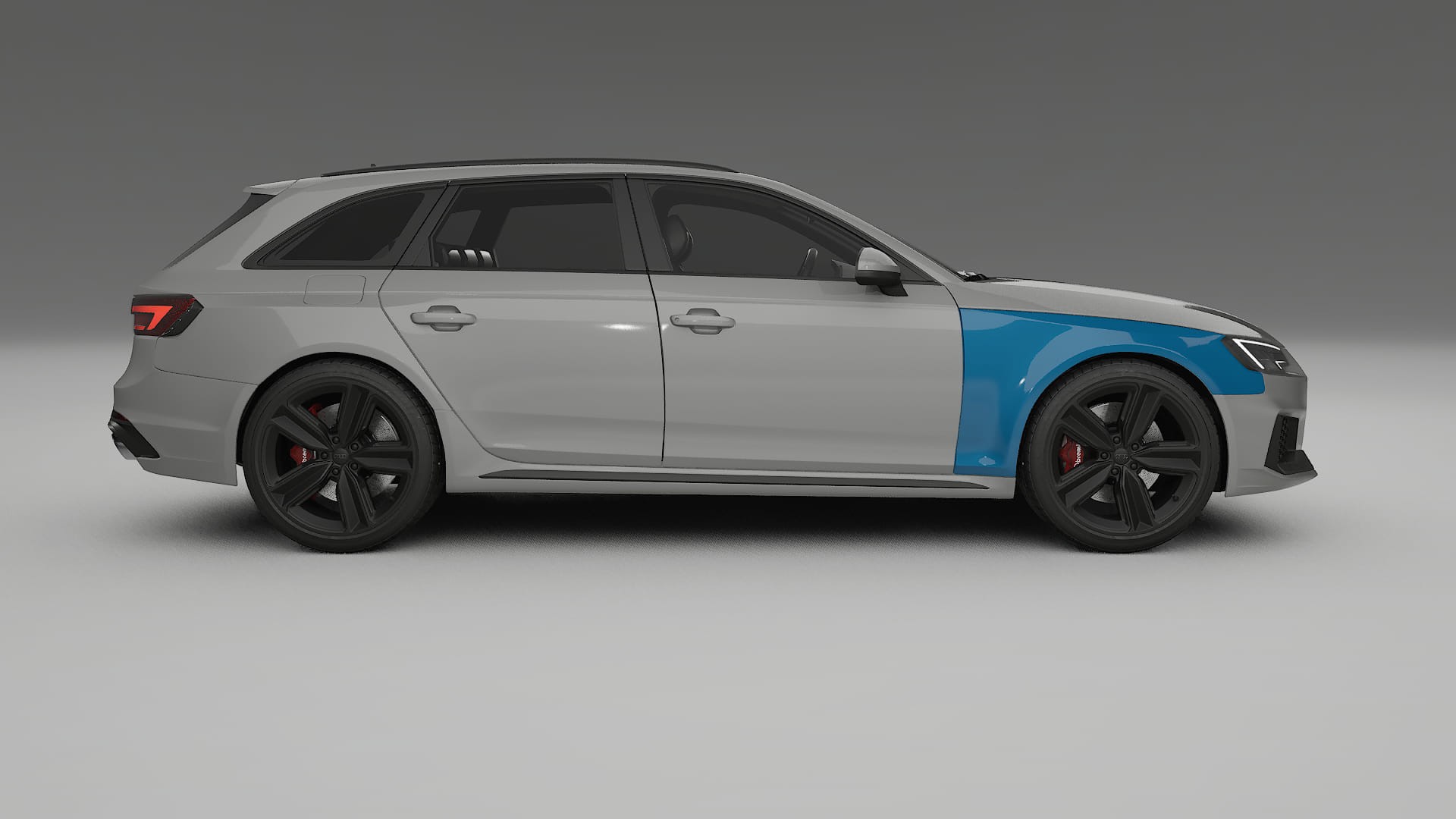 Audi RS4 Avant B9 prefacelift Lackschutzfolie | CrystalGuard Transparente PPF Komplett-Vorgeschnittener Kit