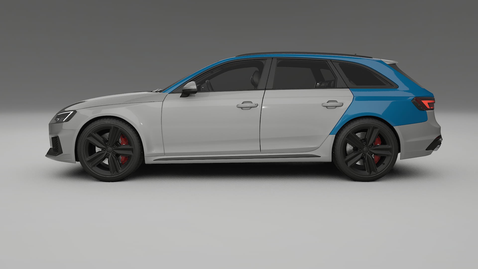 Audi RS4 Avant B9 prefacelift Lackschutzfolie | CrystalGuard Transparente PPF Komplett-Vorgeschnittener Kit