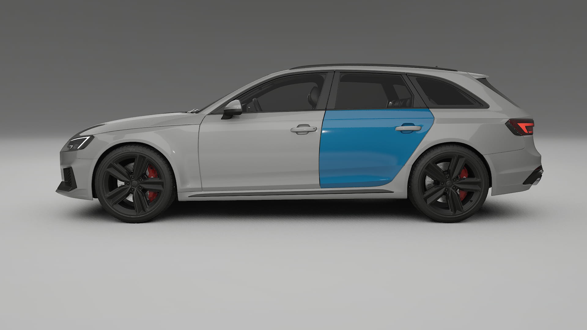 Audi RS4 Avant B9 prefacelift Lackschutzfolie | CrystalGuard Transparente PPF Komplett-Vorgeschnittener Kit