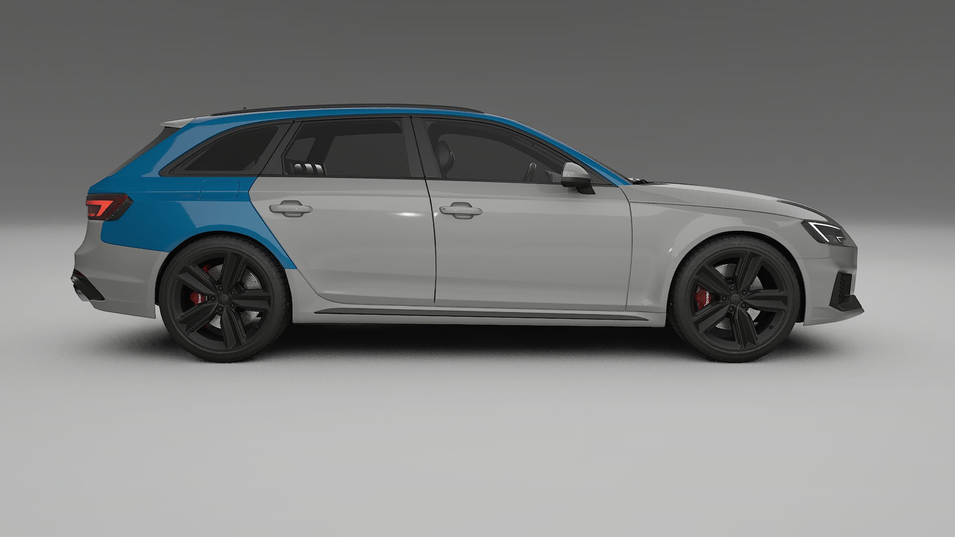 Audi RS4 Avant B9 prefacelift Lackschutzfolie | CrystalGuard Transparente PPF Komplett-Vorgeschnittener Kit