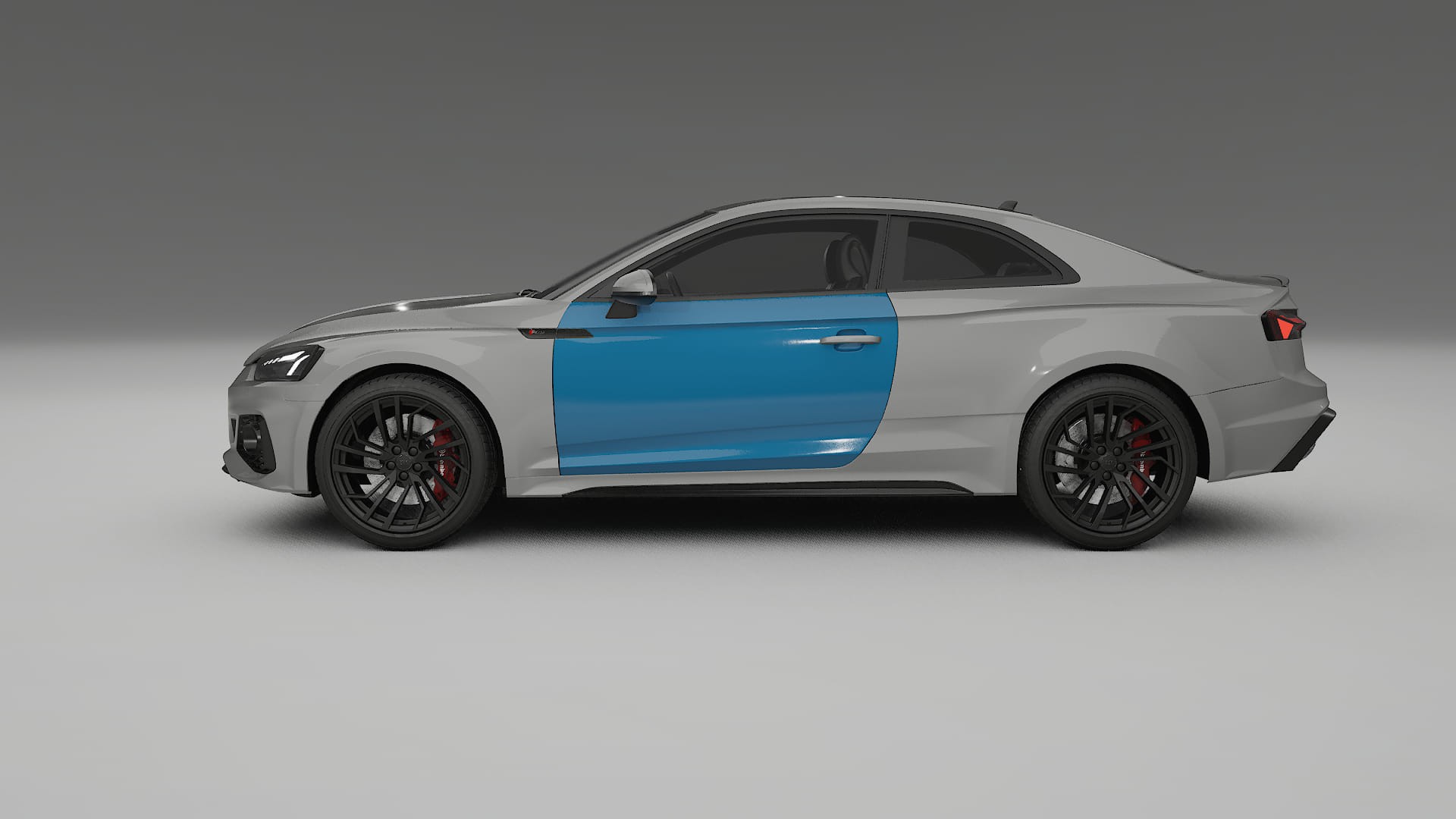 Audi RS5 coupe B9 facelift Lackschutzfolie | CrystalGuard Transparente PPF Komplett-Vorgeschnittener Kit